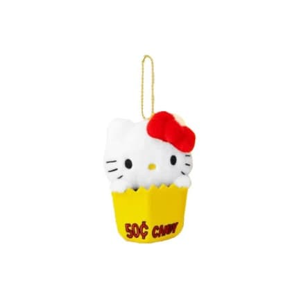 Sanrio Hello Kitty Мягкие игрушки с брелоками длина тела 14 см - изображение 1