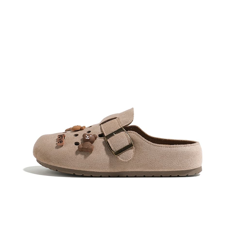 Сандалии HUANQIU ПВХ Перфорированные Ремни с Застежками Обувь Birkenstock Женская - изображение 1