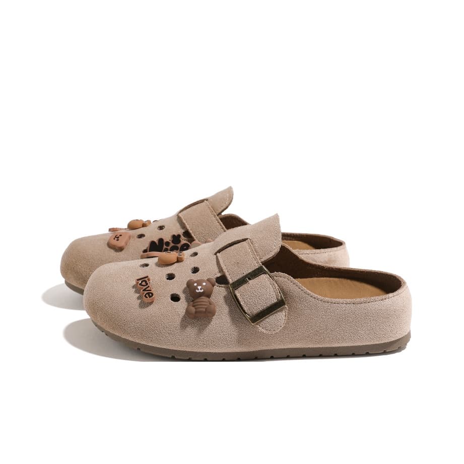 Сандалии HUANQIU ПВХ Перфорированные Ремни с Застежками Обувь Birkenstock Женская - изображение 3