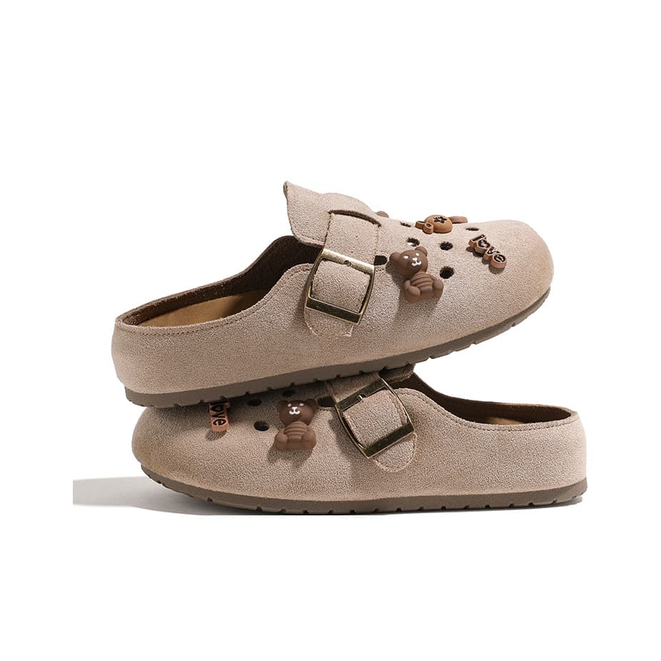 Сандалии HUANQIU ПВХ Перфорированные Ремни с Застежками Обувь Birkenstock Женская - изображение 5