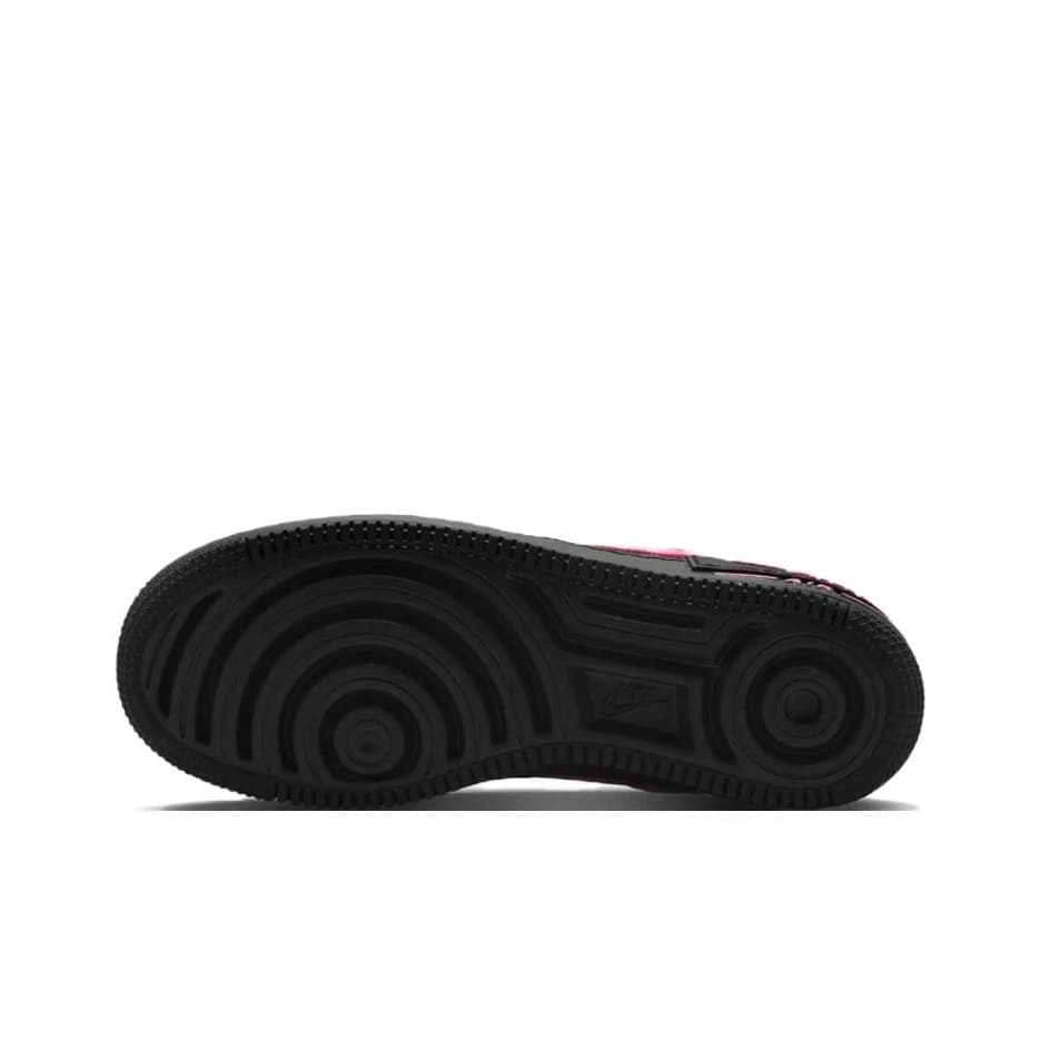 Кроссовки Nike AF1 Shadow Синтетическая кожа коровья спилковая кожа скейтборд обувь женский черный розовый - изображение 5