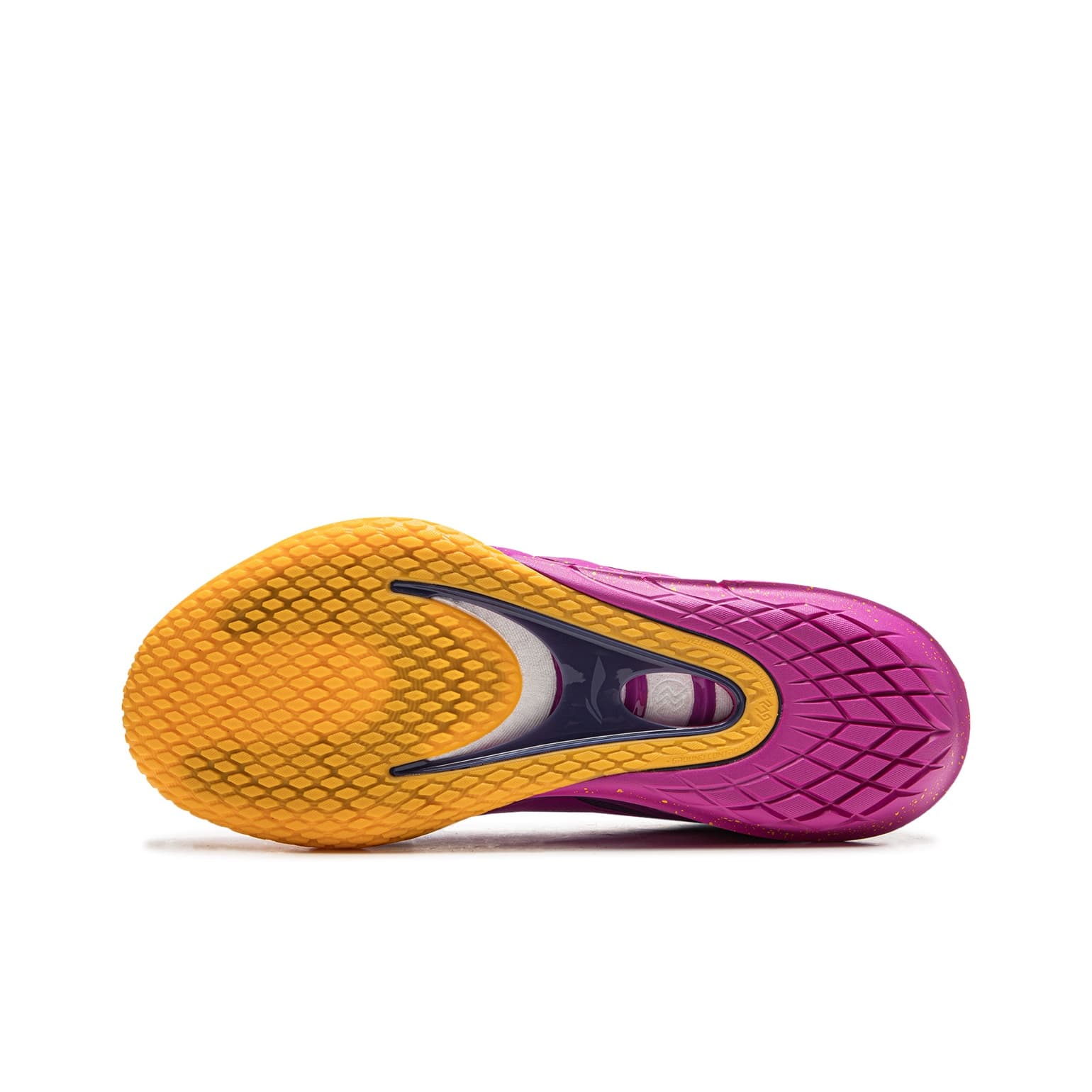 Кроссовки для баскетбола Li NING Flash Strike 12 Low Топ Баскетбольные кроссовки Мужской Фиолетовый - изображение 7