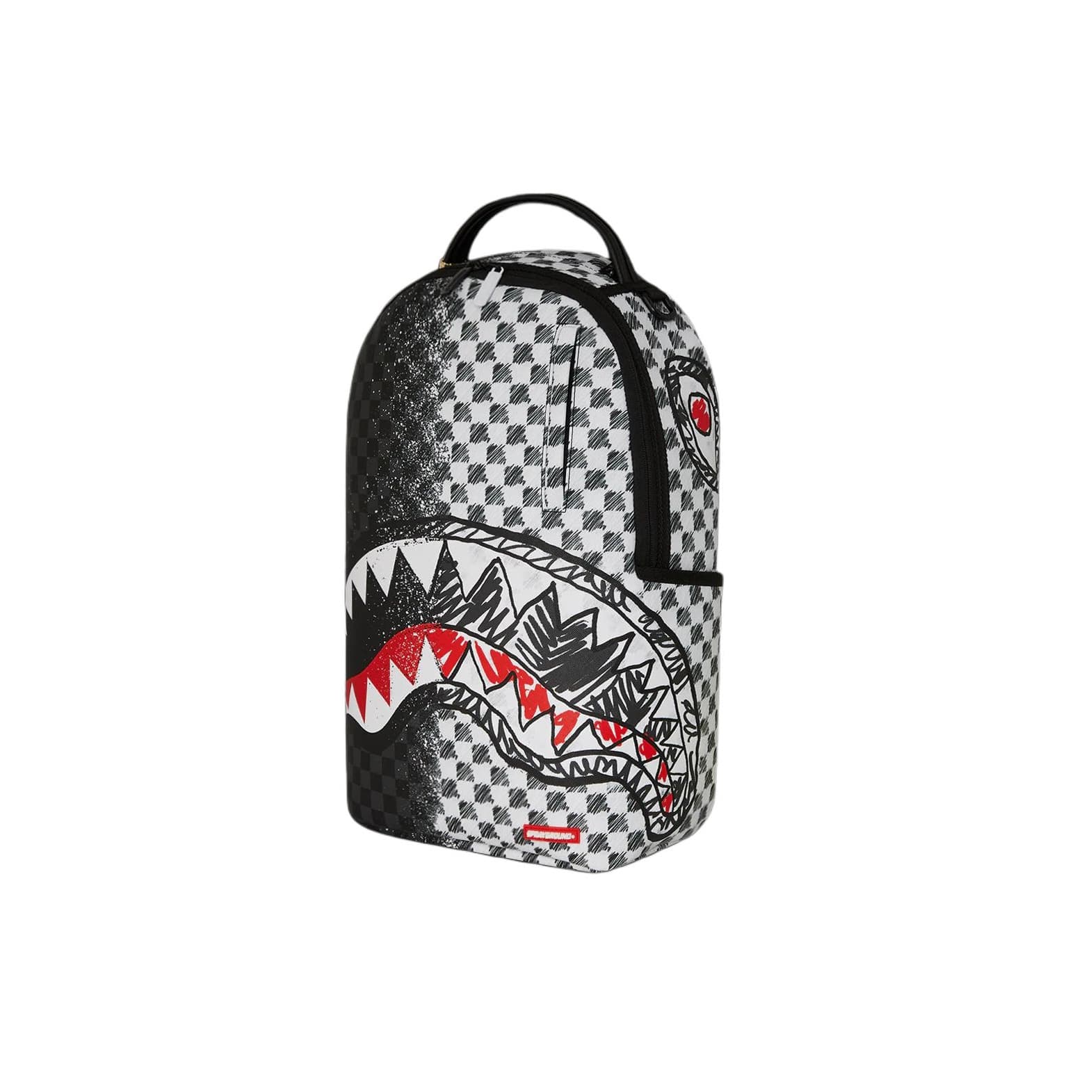 Рюкзак SPRAYGROUND Искусственная кожа Рюкзак Обычный (стандартный) Унисекс Черно-белый - изображение 3