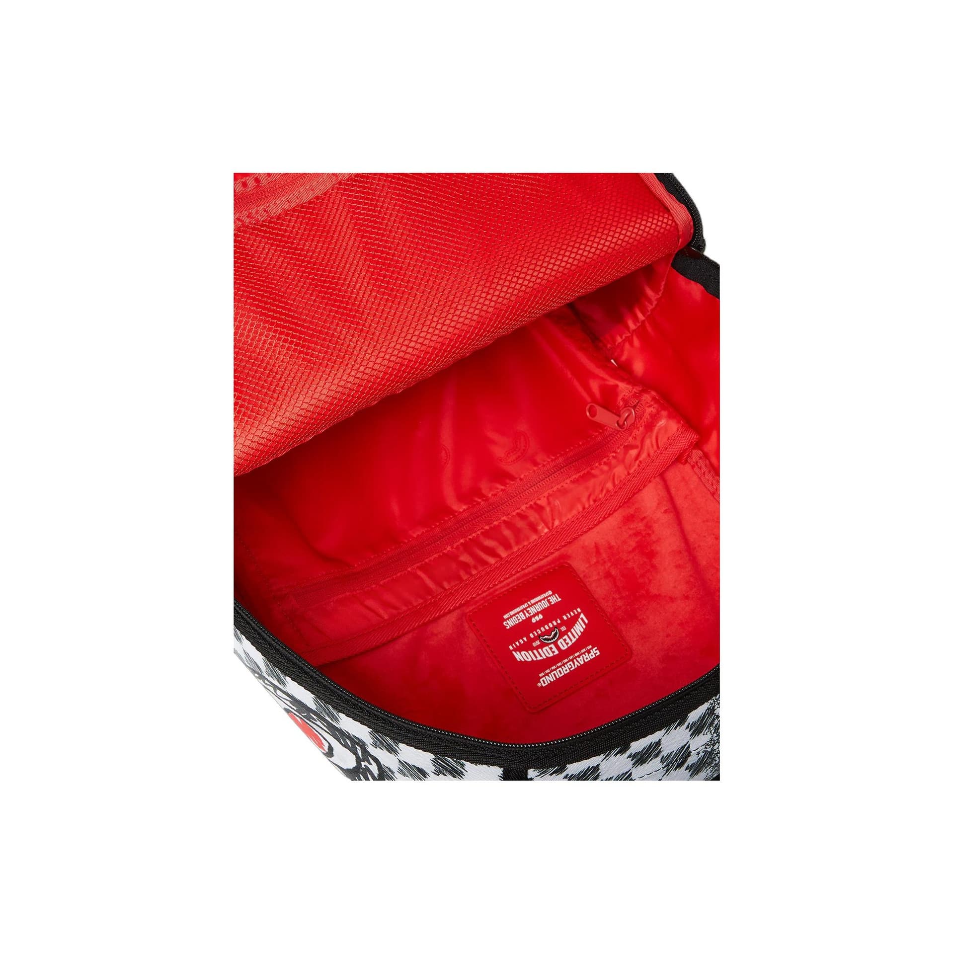 Рюкзак SPRAYGROUND Искусственная кожа Рюкзак Обычный (стандартный) Унисекс Черно-белый - изображение 7