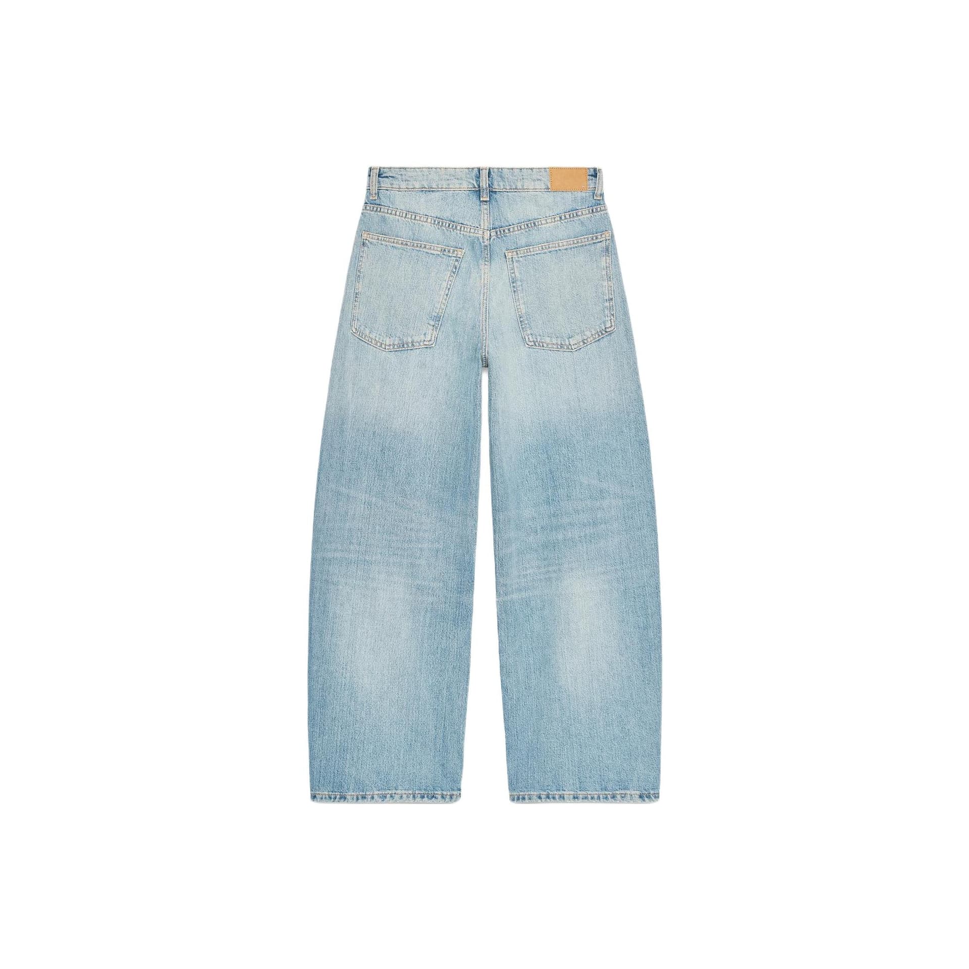 Джинсы ZARA Trf Светло-Синие Женские Джинсы - изображение 2