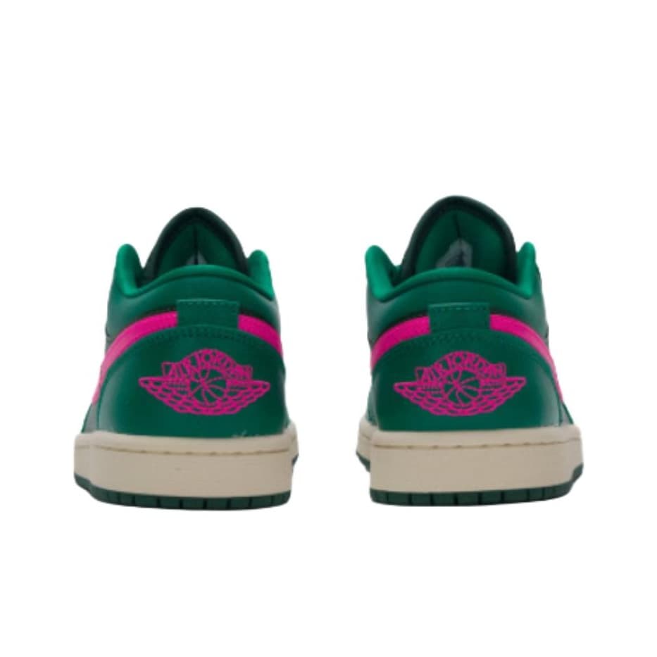 Ретро баскетбольные кроссовки Jordan Air Jordan 1 Low Топ Ретро-баскетбольные кроссовки Женские Зеленые - изображение 5