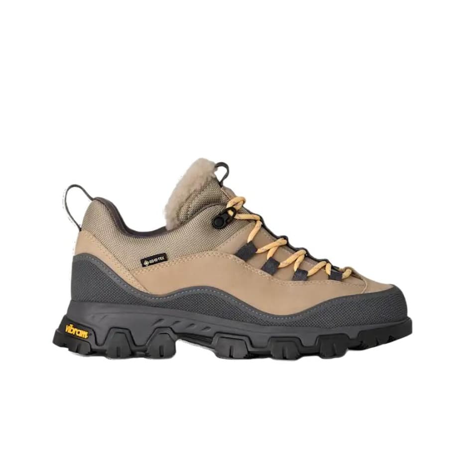 Кроссовки UGG MetroTrek HIKER Низкие альпинистские и треккинговые ботинки из кожи женские цвет серый камень - изображение 2