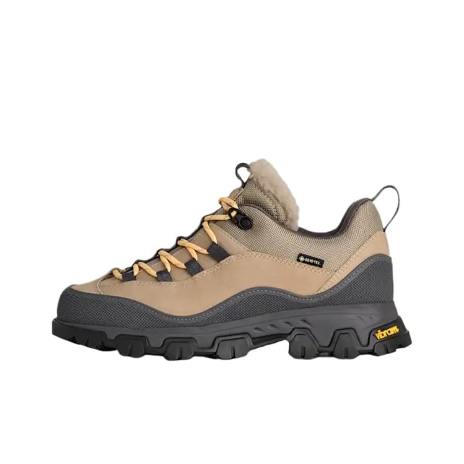 Кроссовки UGG MetroTrek HIKER Низкие альпинистские и треккинговые ботинки из кожи женские цвет серый камень - изображение 1