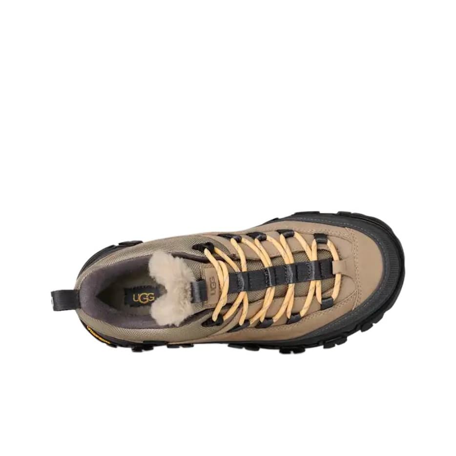 Кроссовки UGG MetroTrek HIKER Низкие альпинистские и треккинговые ботинки из кожи женские цвет серый камень - изображение 4