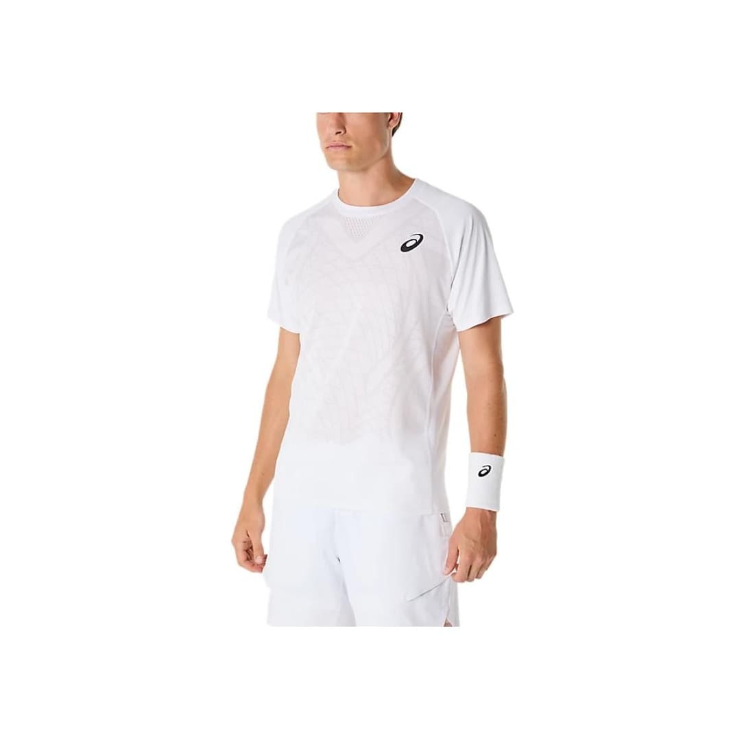 Футболка Asics MATCH ACTIBREEZE T Рубашка Мужская Белая - изображение 3