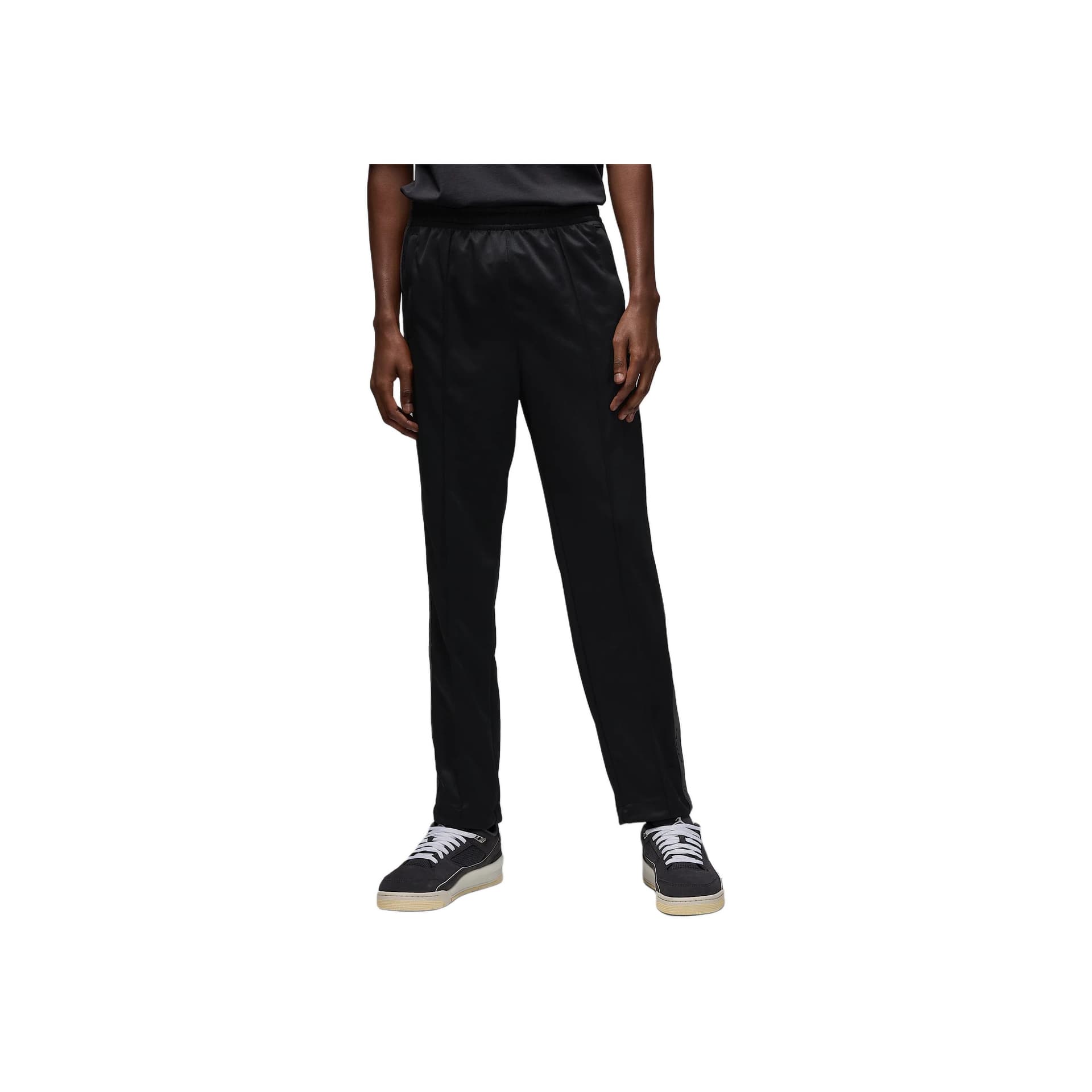 Штаны Jordan Essentials FW24 Tracksuit Брюки Вязаные Тренировочные Штаны Мужские Черные Темно-Серые - изображение 1