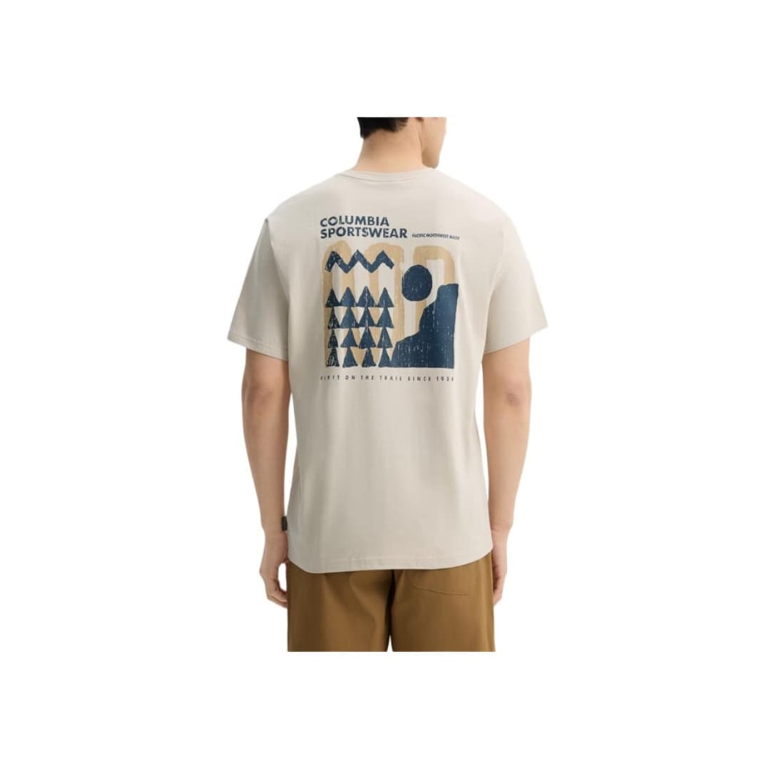 Футболка Columbia Explorers Canyon T-Shirt Мужская Абрикосовая - изображение 2