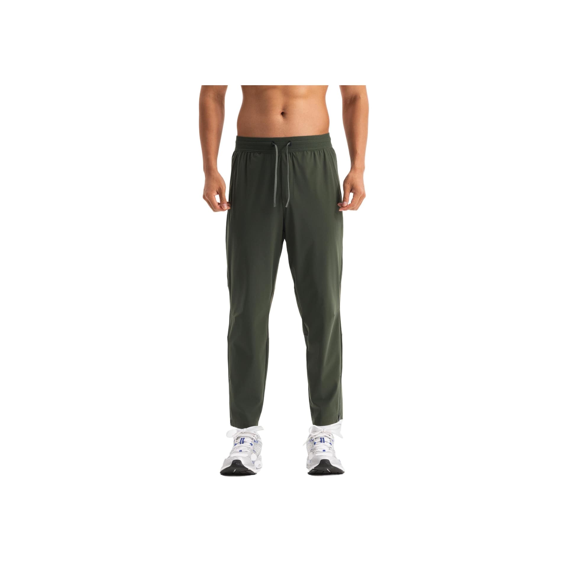 Штаны DECATHLON Повседневные брюки Мужские Медно-зеленые - изображение 1