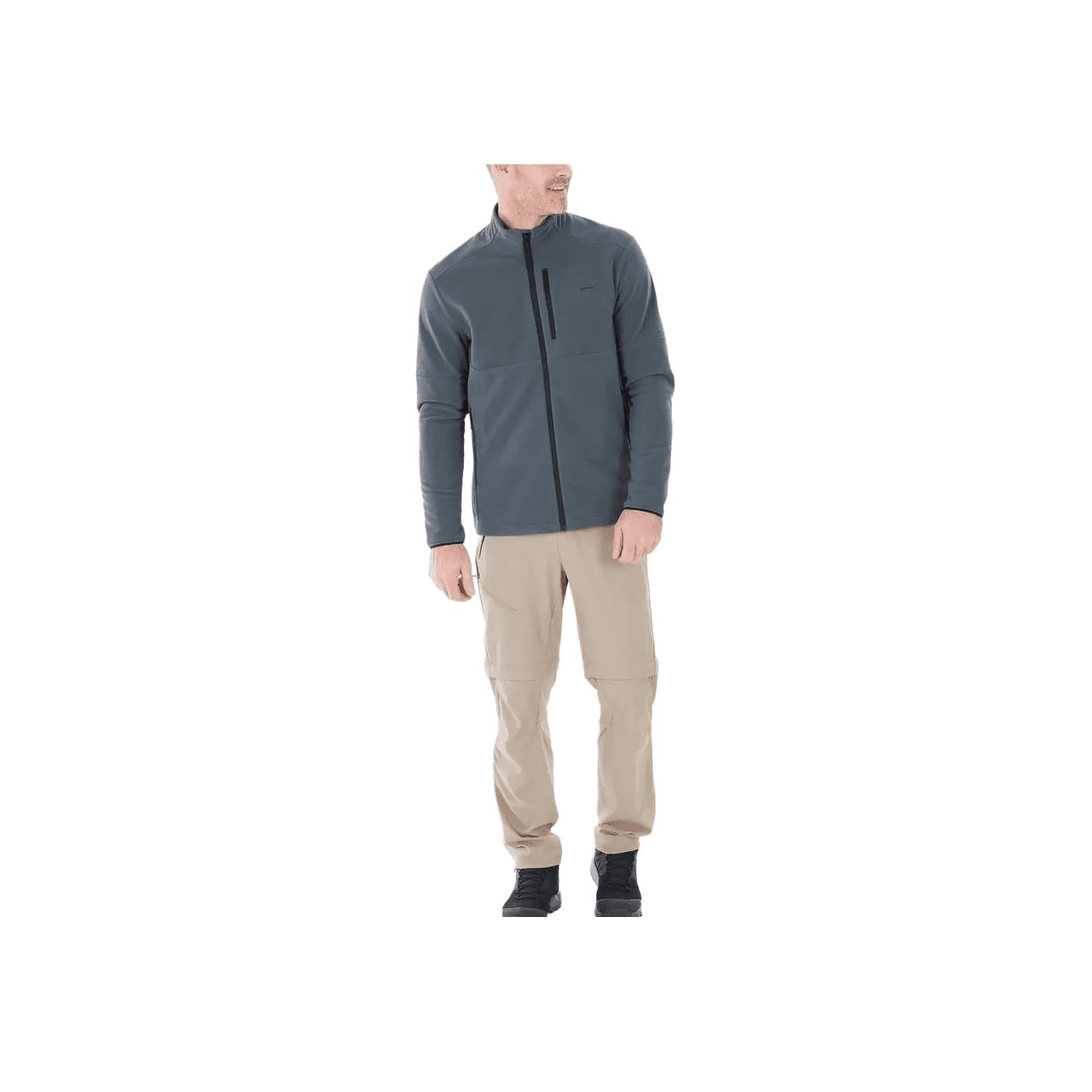 DECATHLON MH500 QUECHUA Флис Одежда Мужская Чернила - изображение 3