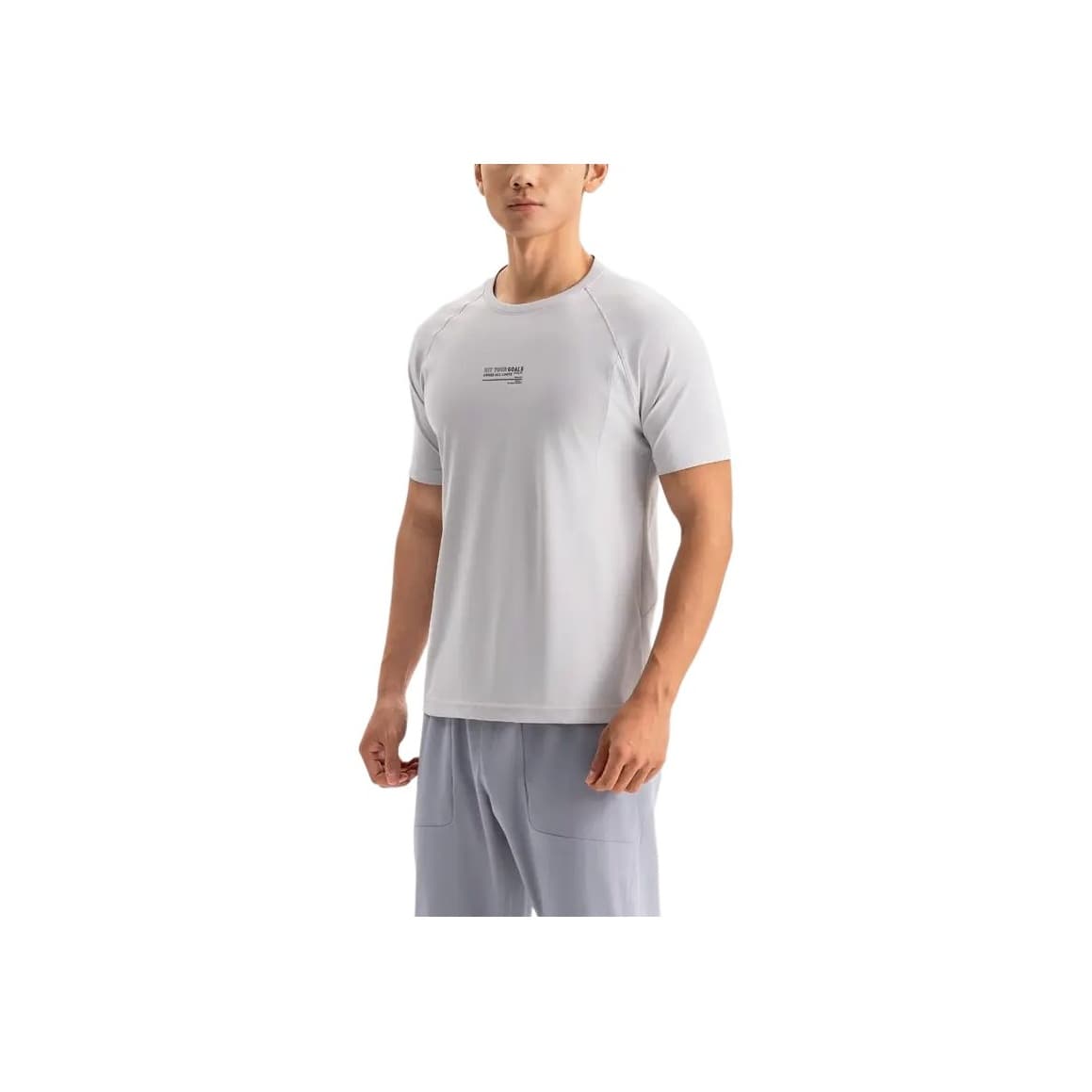 Футболка DECATHLON T-рубашка мужская цвет цинково-серый - изображение 3
