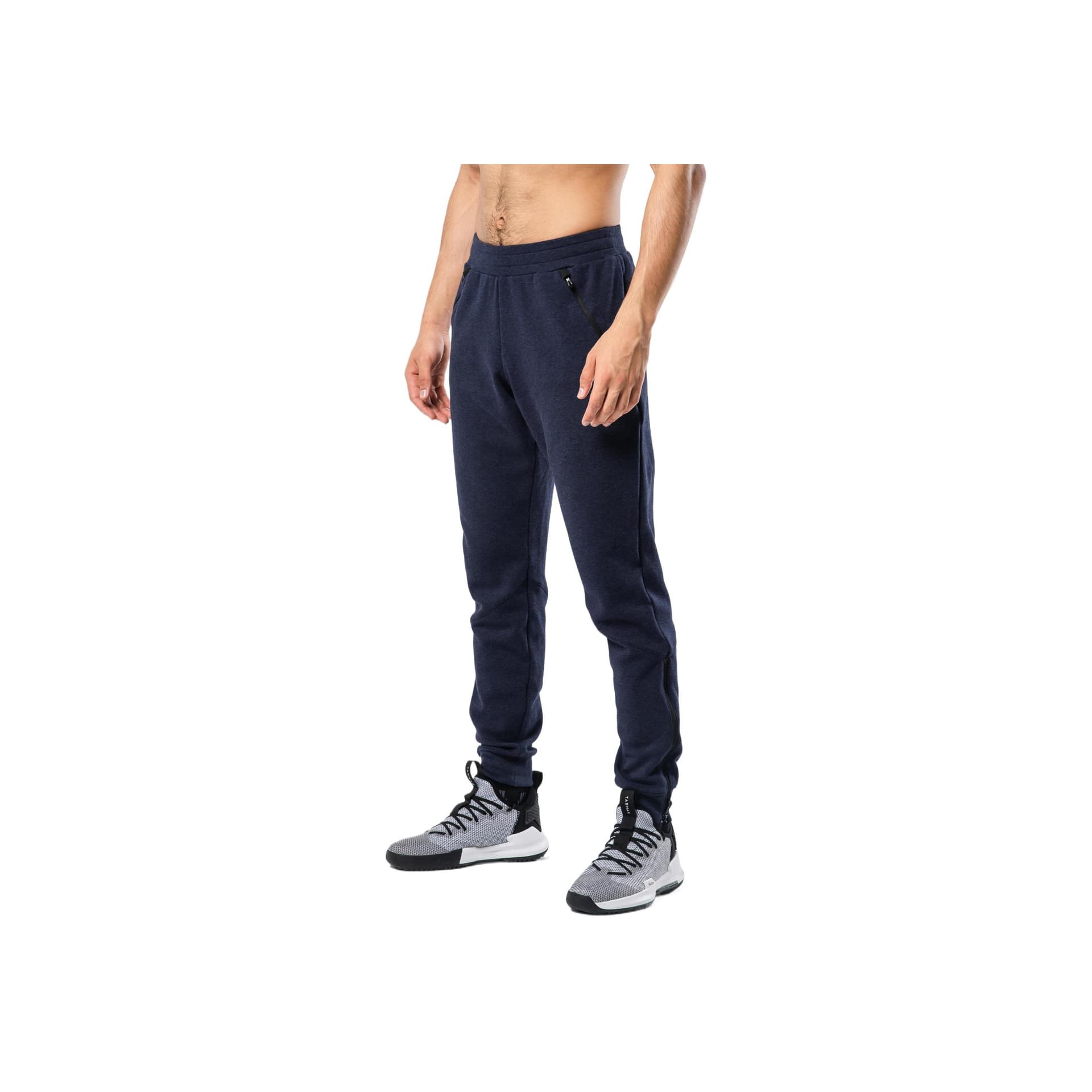 Штаны DECATHLON Повседневные брюки мужские темно-синие - изображение 2