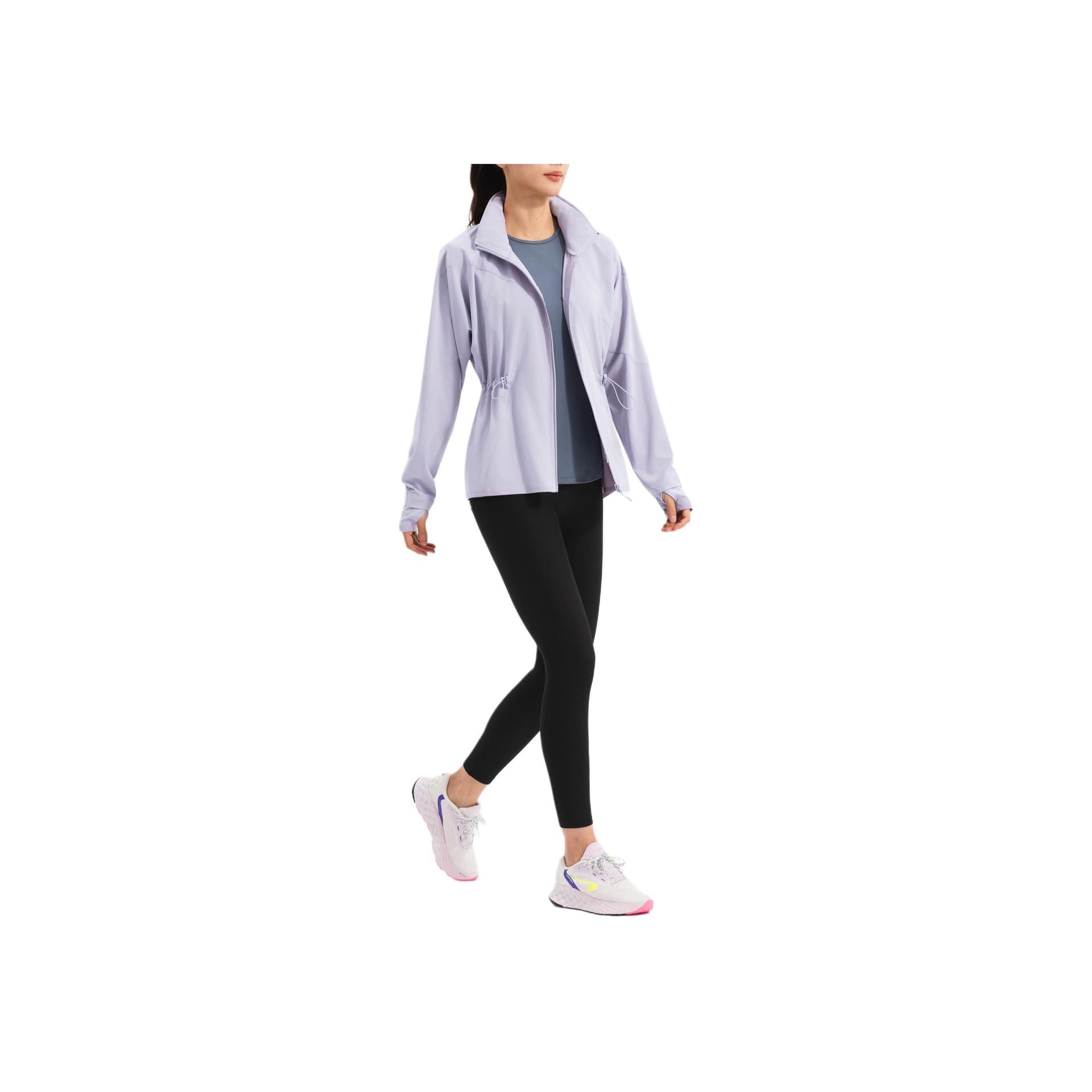 Куртка DECATHLON Дымчатый Лиловый Женский Куртка - изображение 4