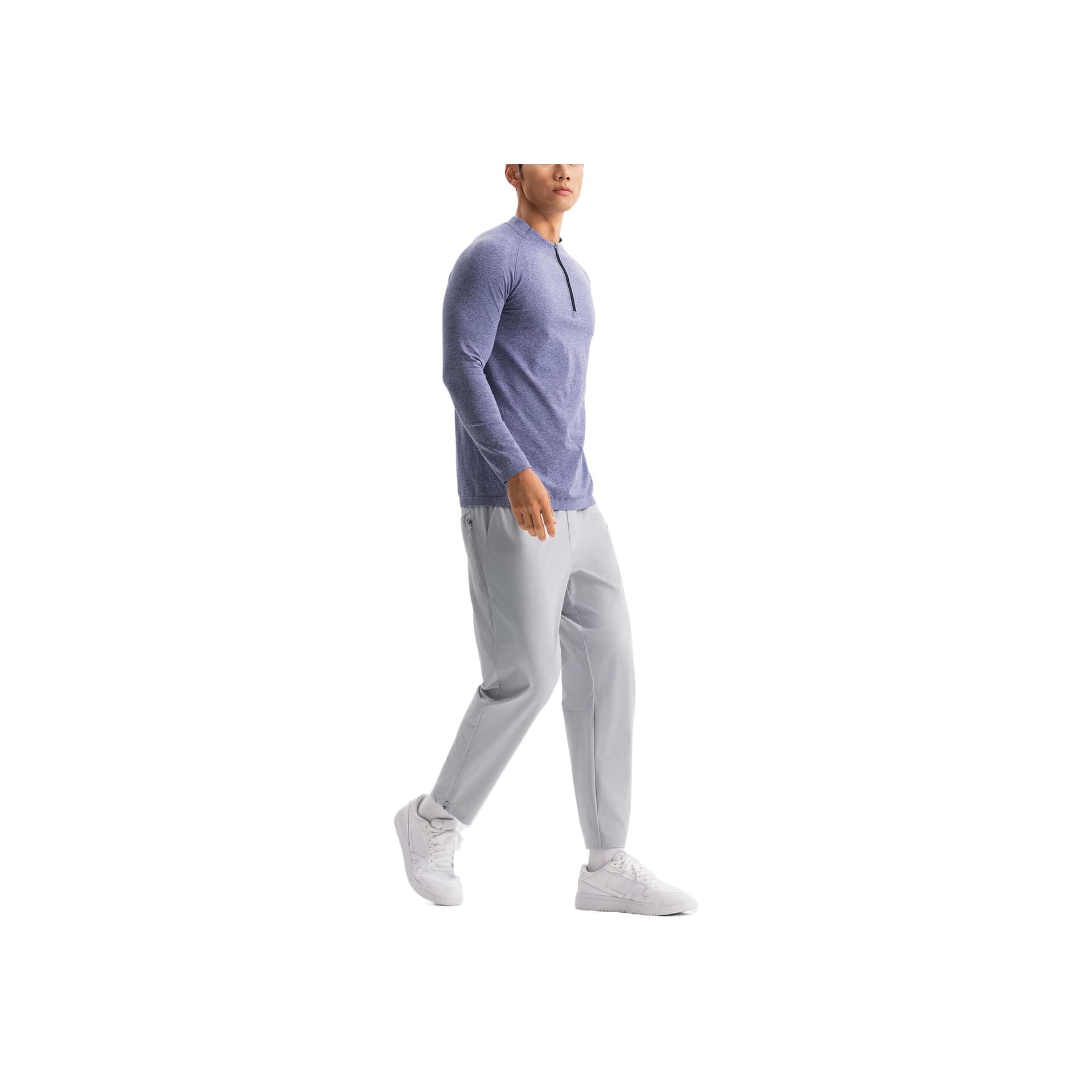 Штаны DECATHLON Повседневные брюки мужские цвет цинковый серый - изображение 7