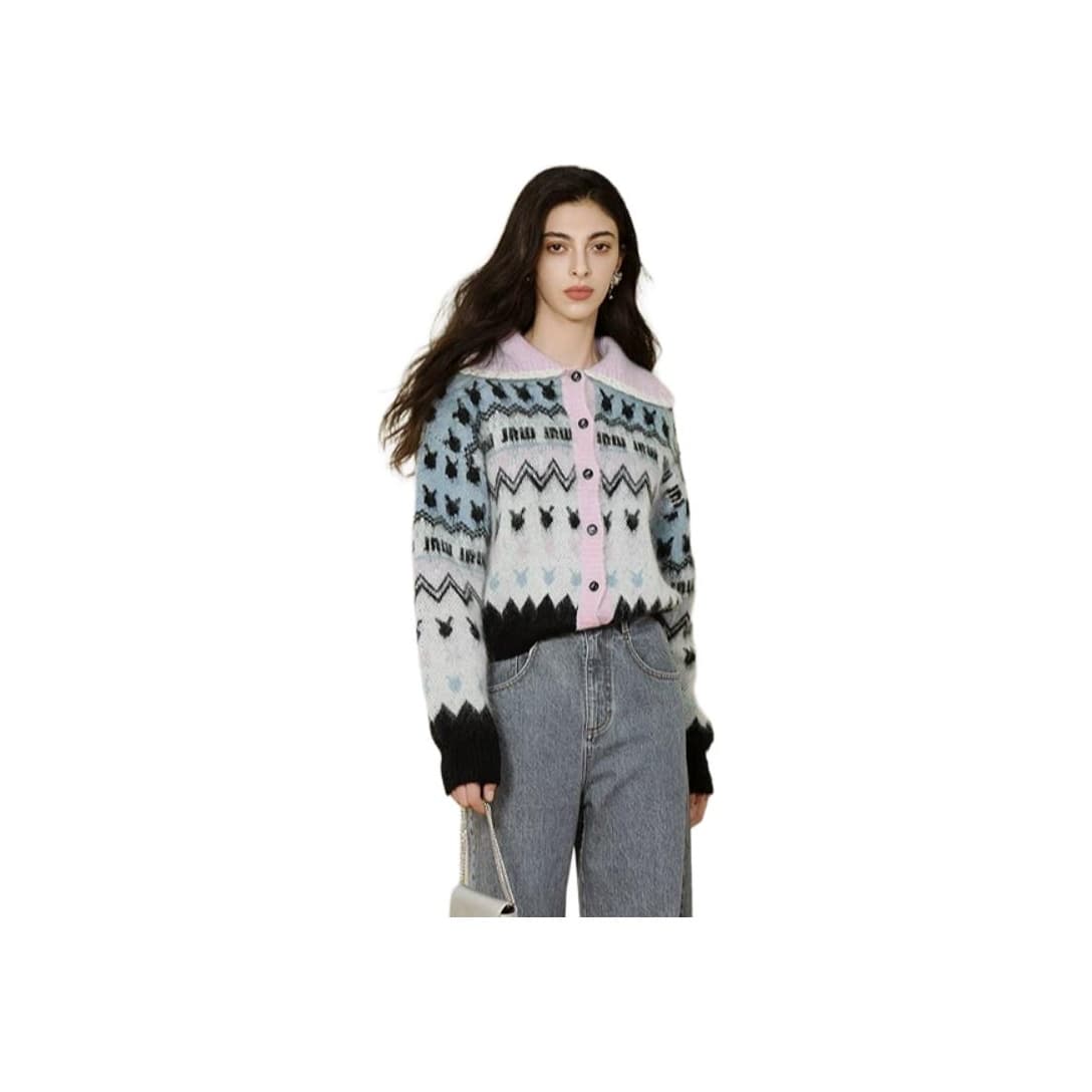 Кофта JORYAweekend Трикотаж Женский Морозный Зеленый - изображение 6