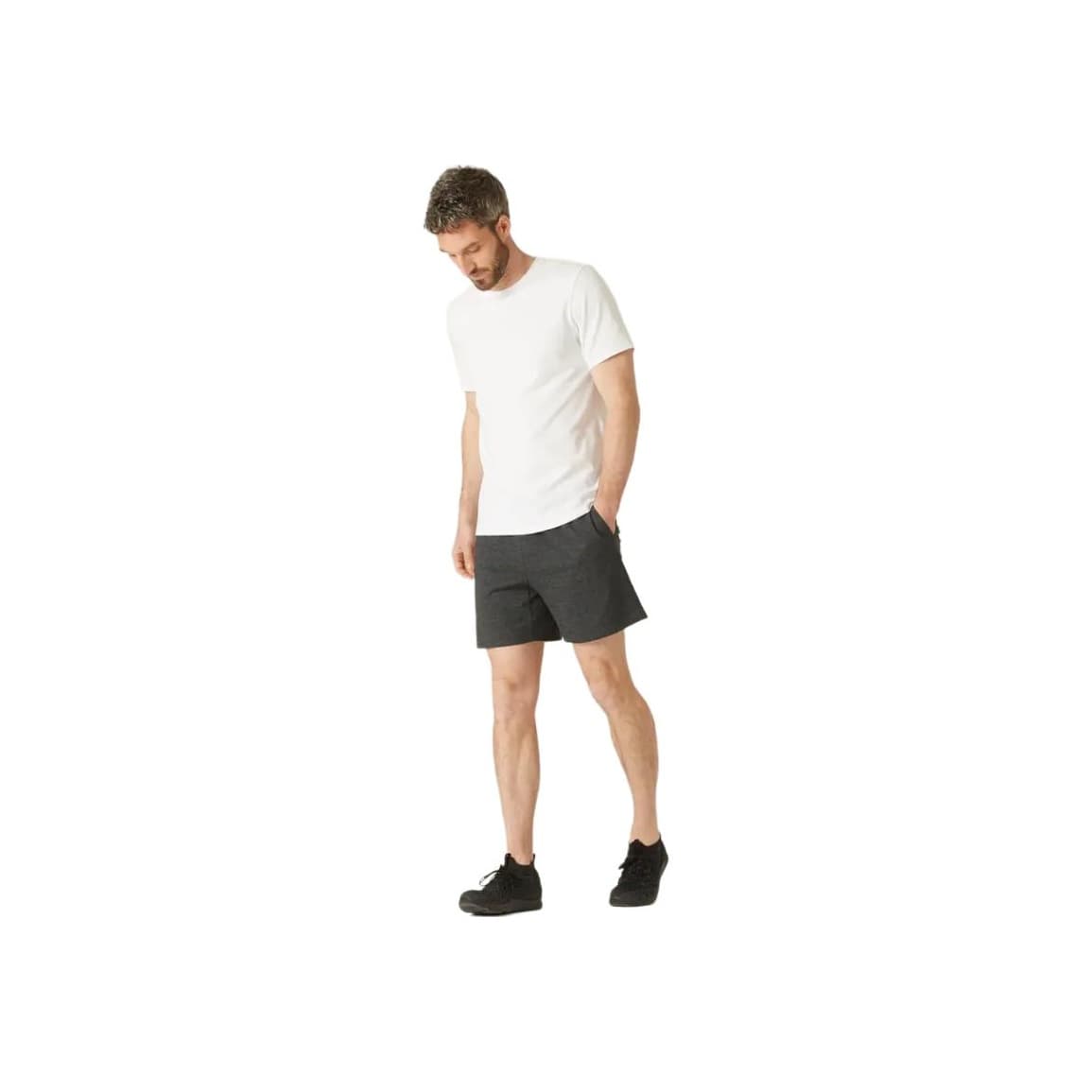 Тренировочные штаны DECATHLON Серые Мужские Спортивные Шорты - изображение 3