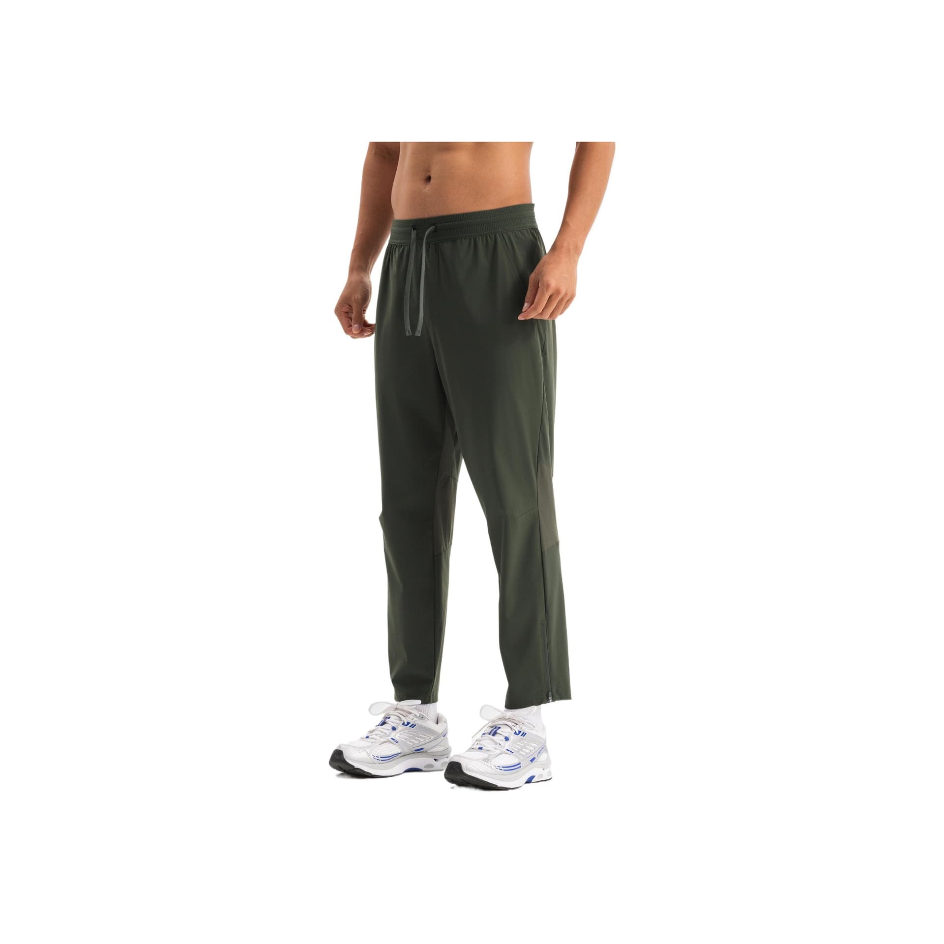 Штаны DECATHLON Повседневные брюки Мужские Медно-зеленые - изображение 3
