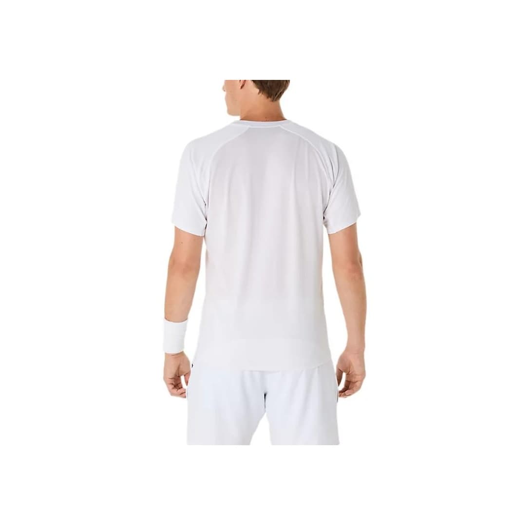 Футболка Asics MATCH ACTIBREEZE T Рубашка Мужская Белая - изображение 2