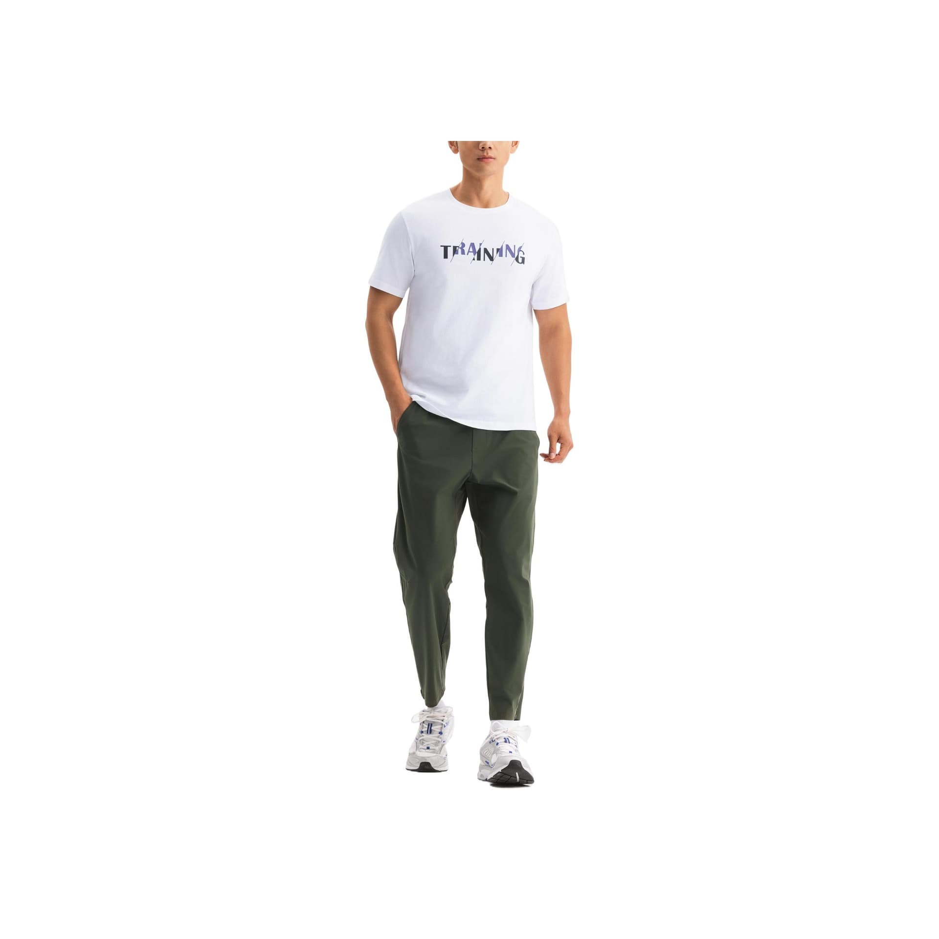 Штаны DECATHLON Повседневные брюки Мужские Медно-зеленые - изображение 7