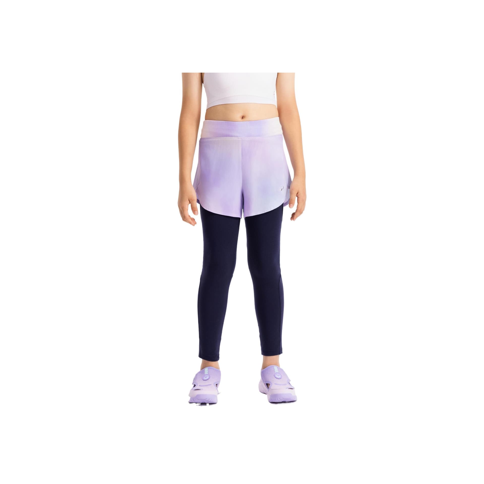 DECATHLON Сиреневые детские тренировочные брюки - изображение 1