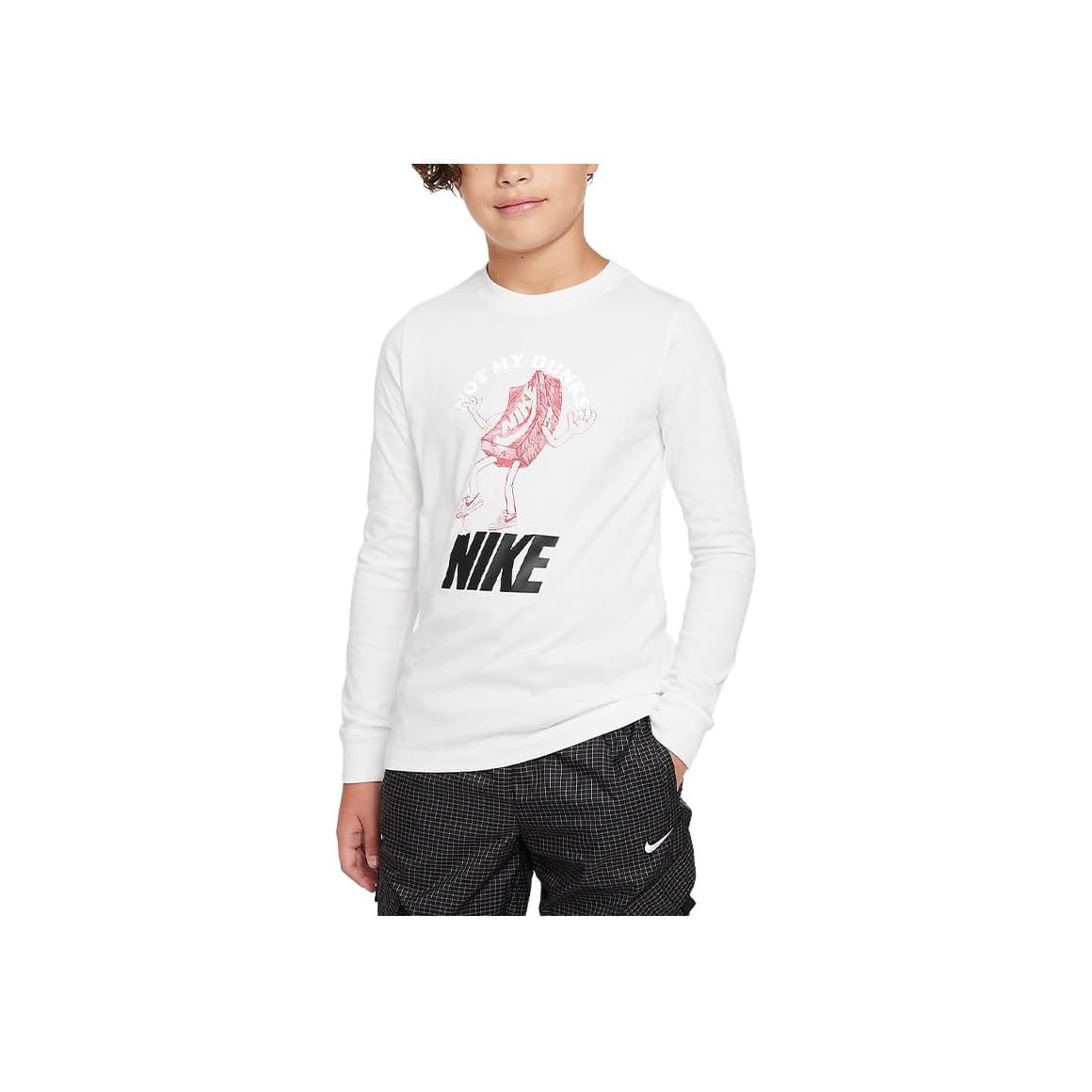 Футболка NIKE Белые Kids Футболки - изображение 1