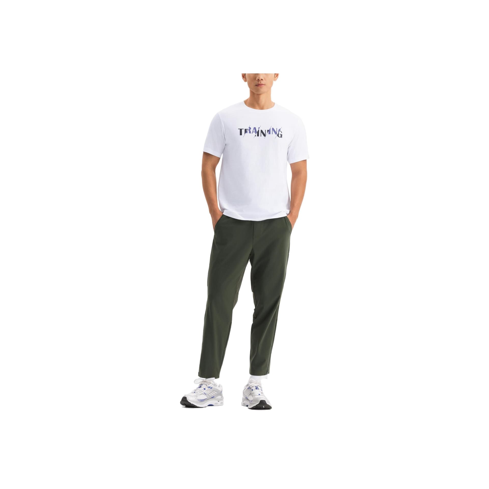 Штаны DECATHLON Повседневные брюки Мужские Медно-зеленые - изображение 8