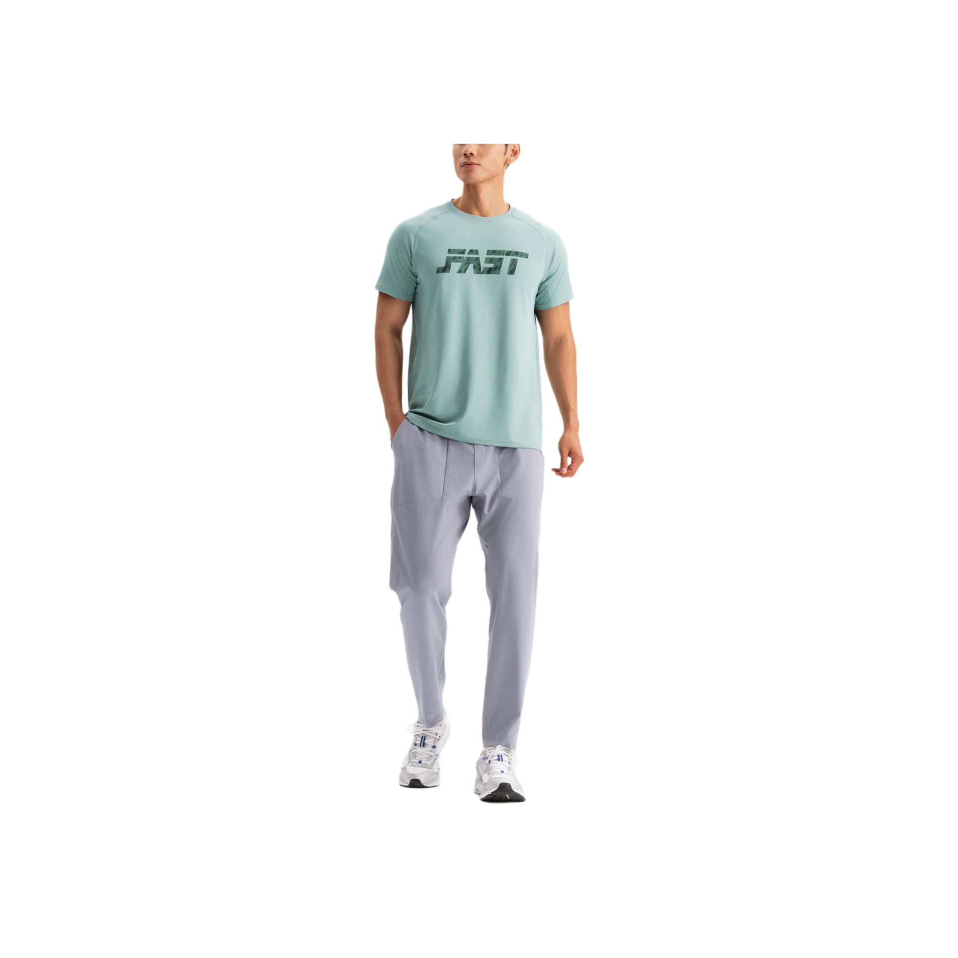 Штаны DECATHLON Повседневные штаны Мужские Светло-серые - изображение 5