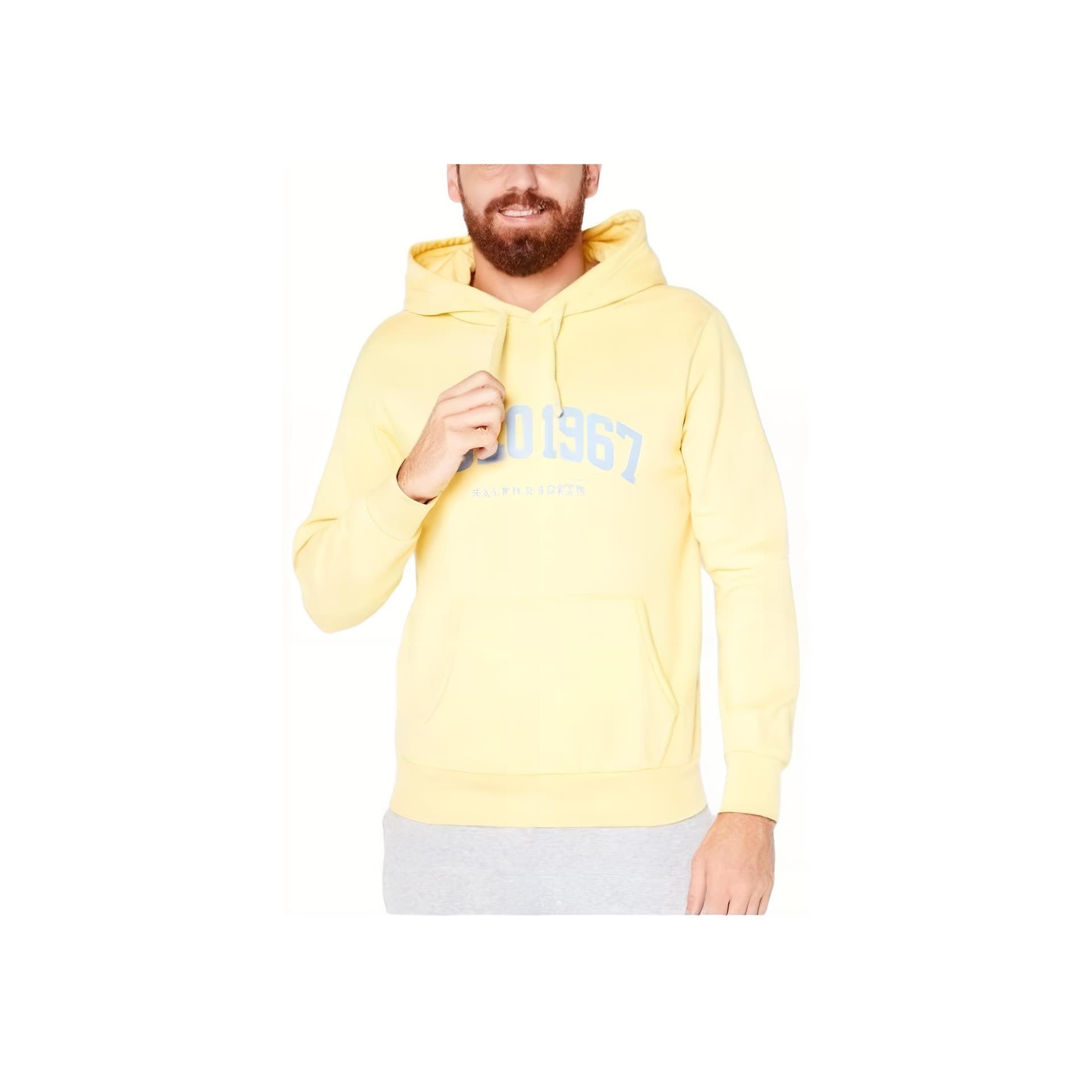 Худи Polo Ralph Lauren Худи-ханьфу Платье Мужское Светло-желтое - изображение 1