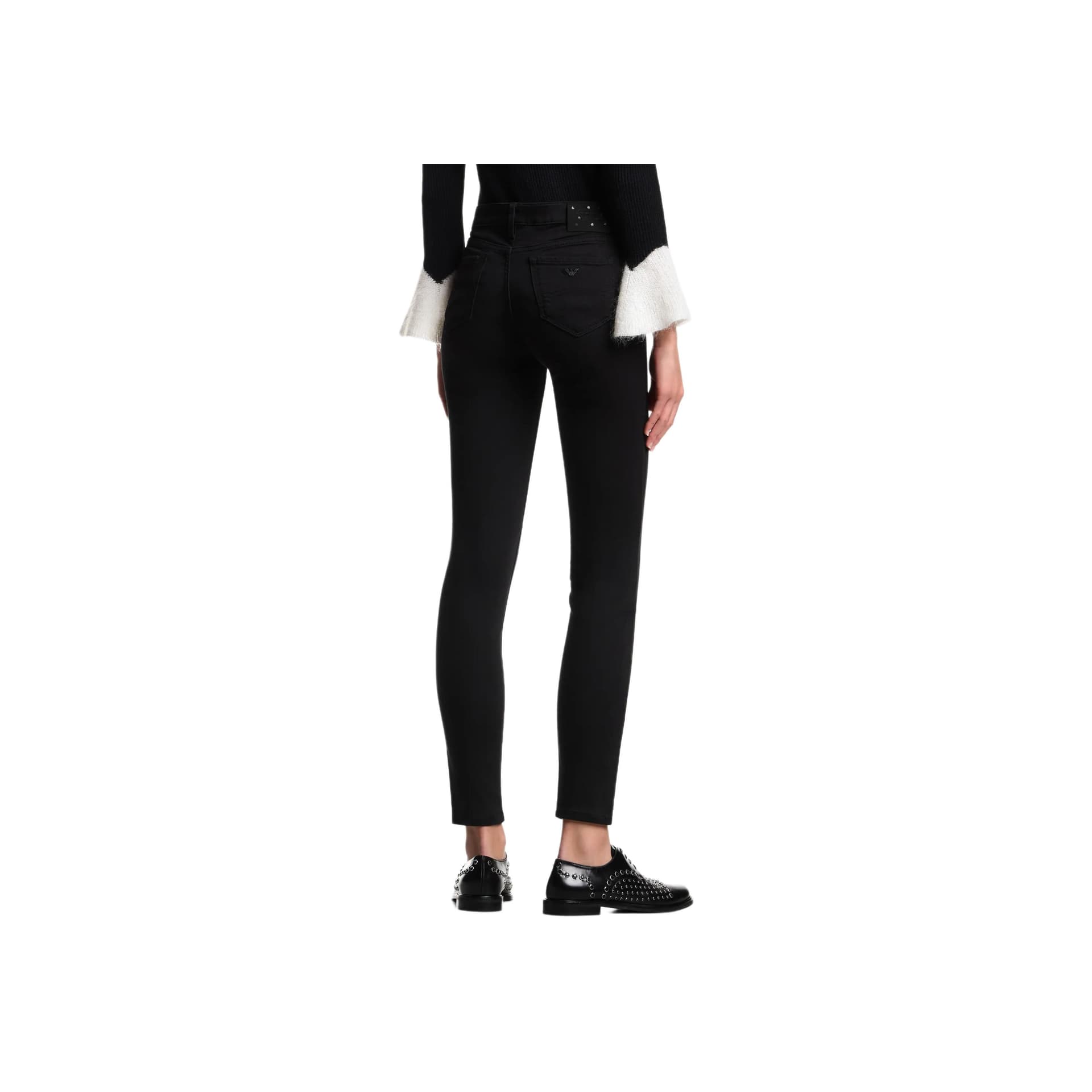 Джинсы EMPORIO ARMANI Черные Женские Джинсы - изображение 3