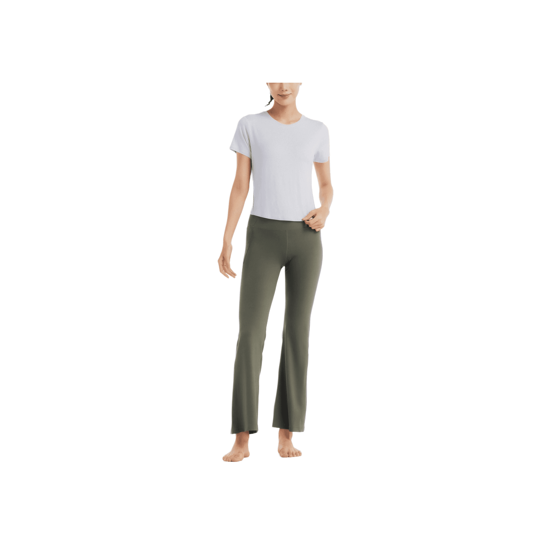 DECATHLON Спортивные брюки Женские Eriobotrya Japonica Желтые - изображение 1