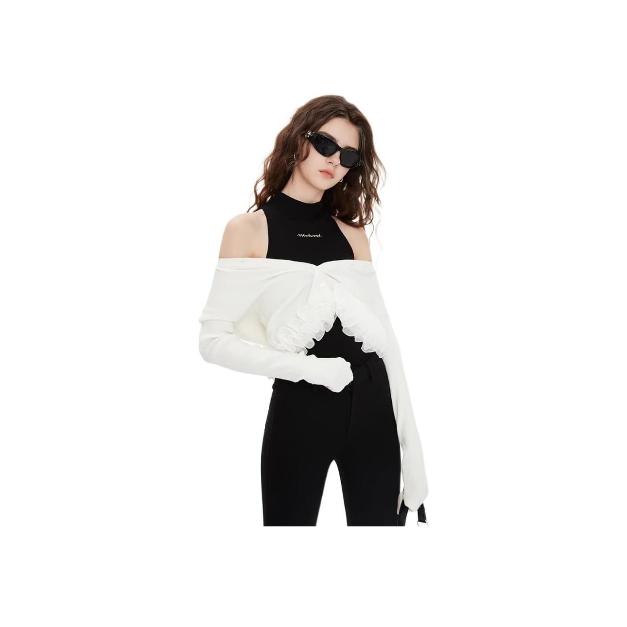 Кофта JORYAweekend Трикотаж Женский Белый - изображение 5