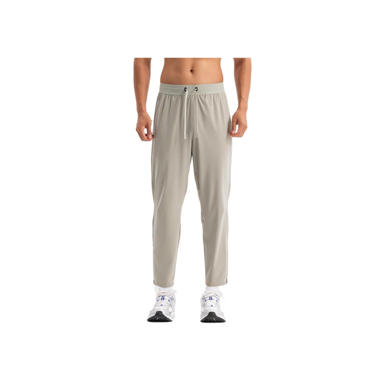 Штаны DECATHLON Повседневные брюки мужские бежевые - изображение 1