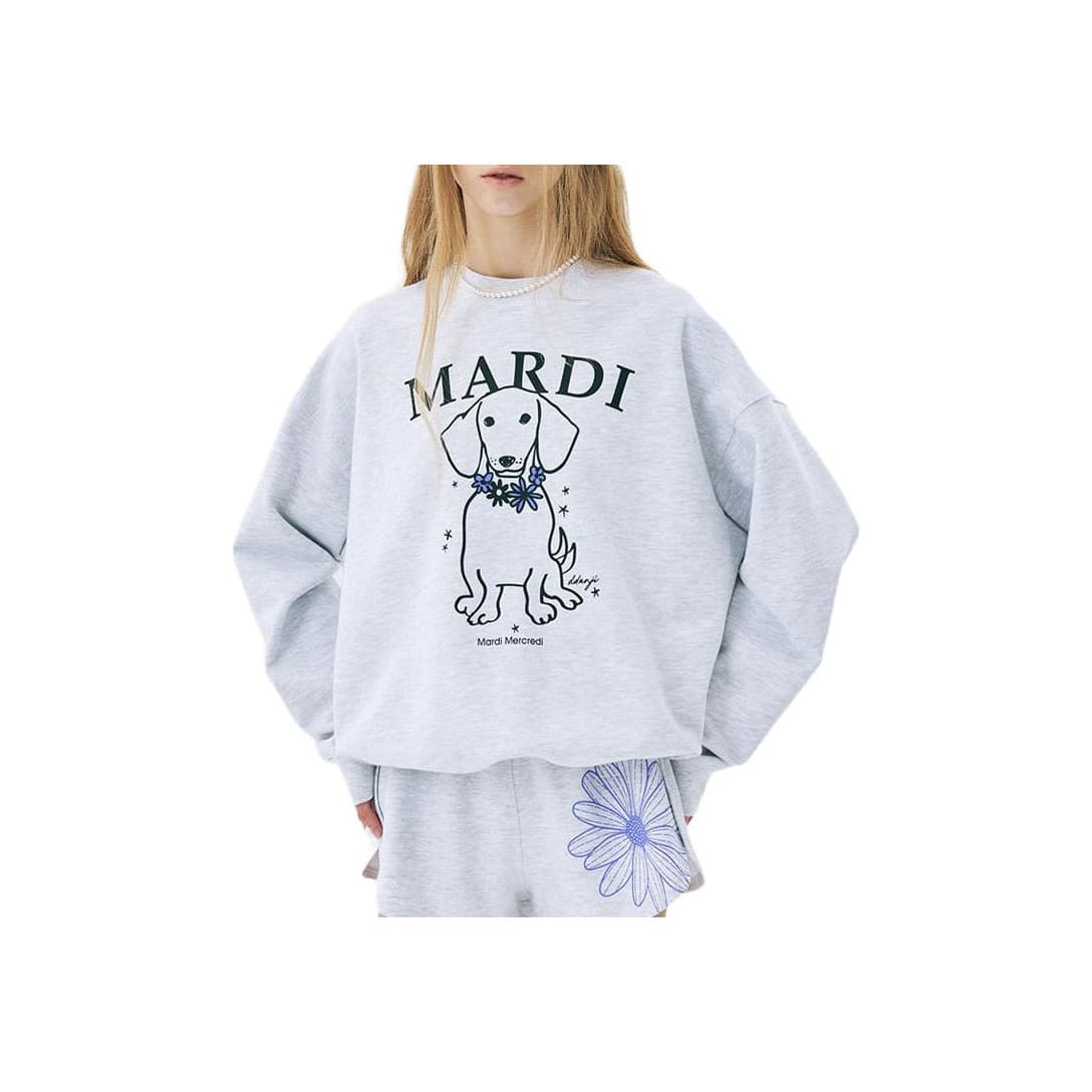 Худи MARDI MERCREDI Wreath Puppy Женские Толстовки - изображение 1