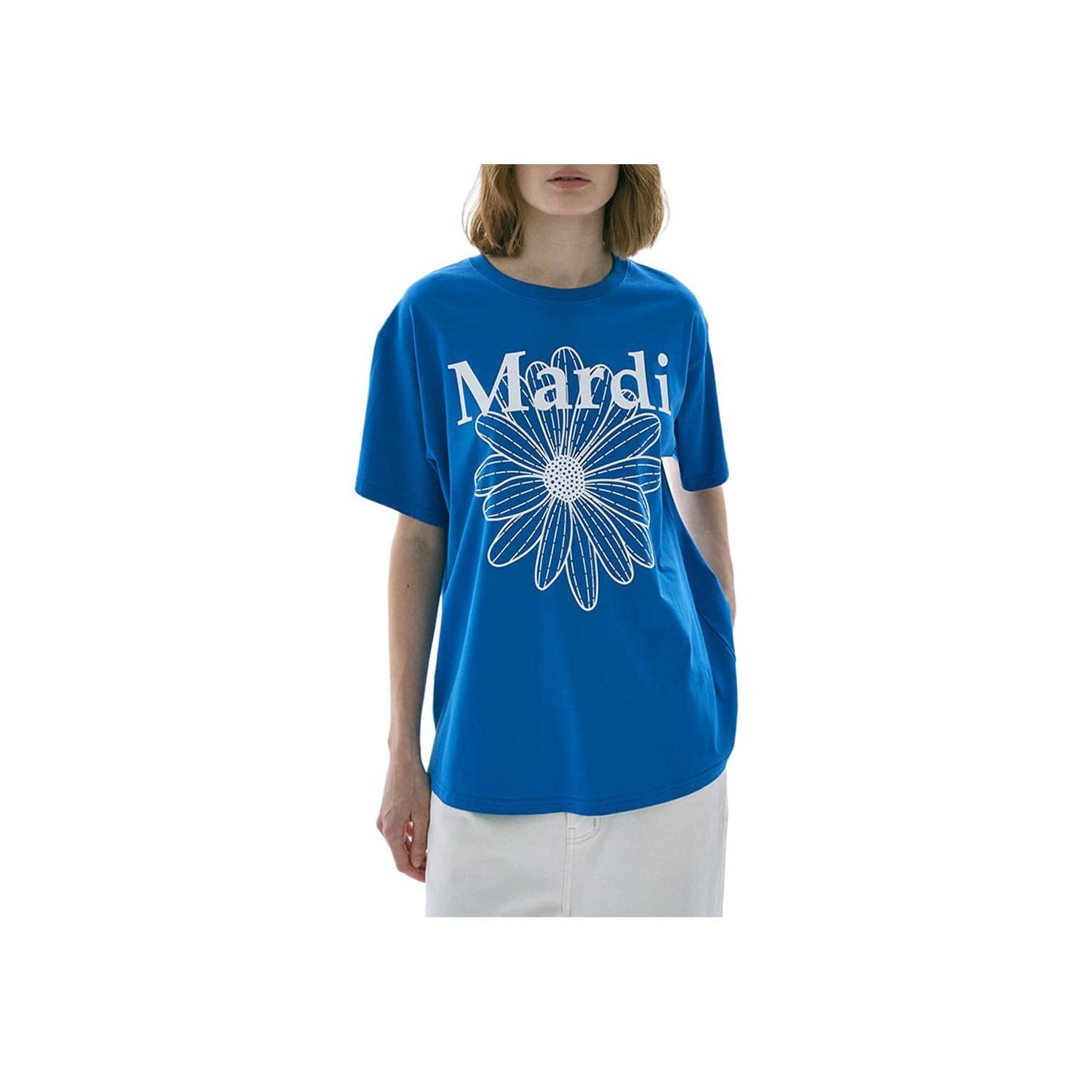Футболка MARDI MERCREDI FW25 T Рубашка Женская Корейская Стиль - изображение 1