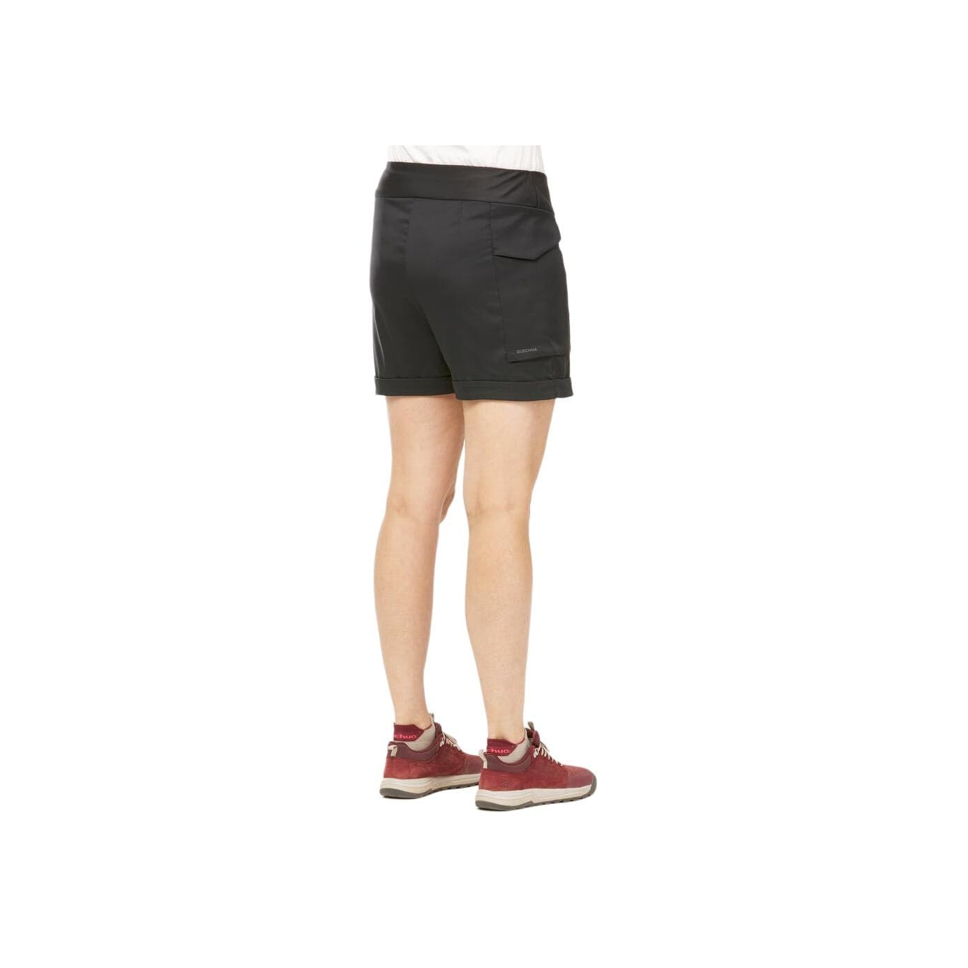 Шорты DECATHLON NH500 Повседневные шорты Женские Черные - изображение 3
