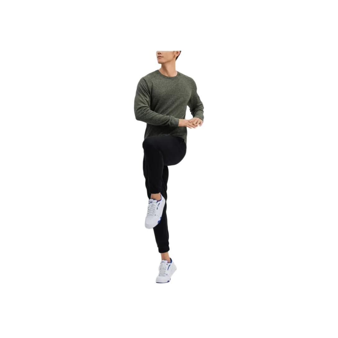 Штаны DECATHLON Вязаные тренировочные брюки мужские черные - изображение 6
