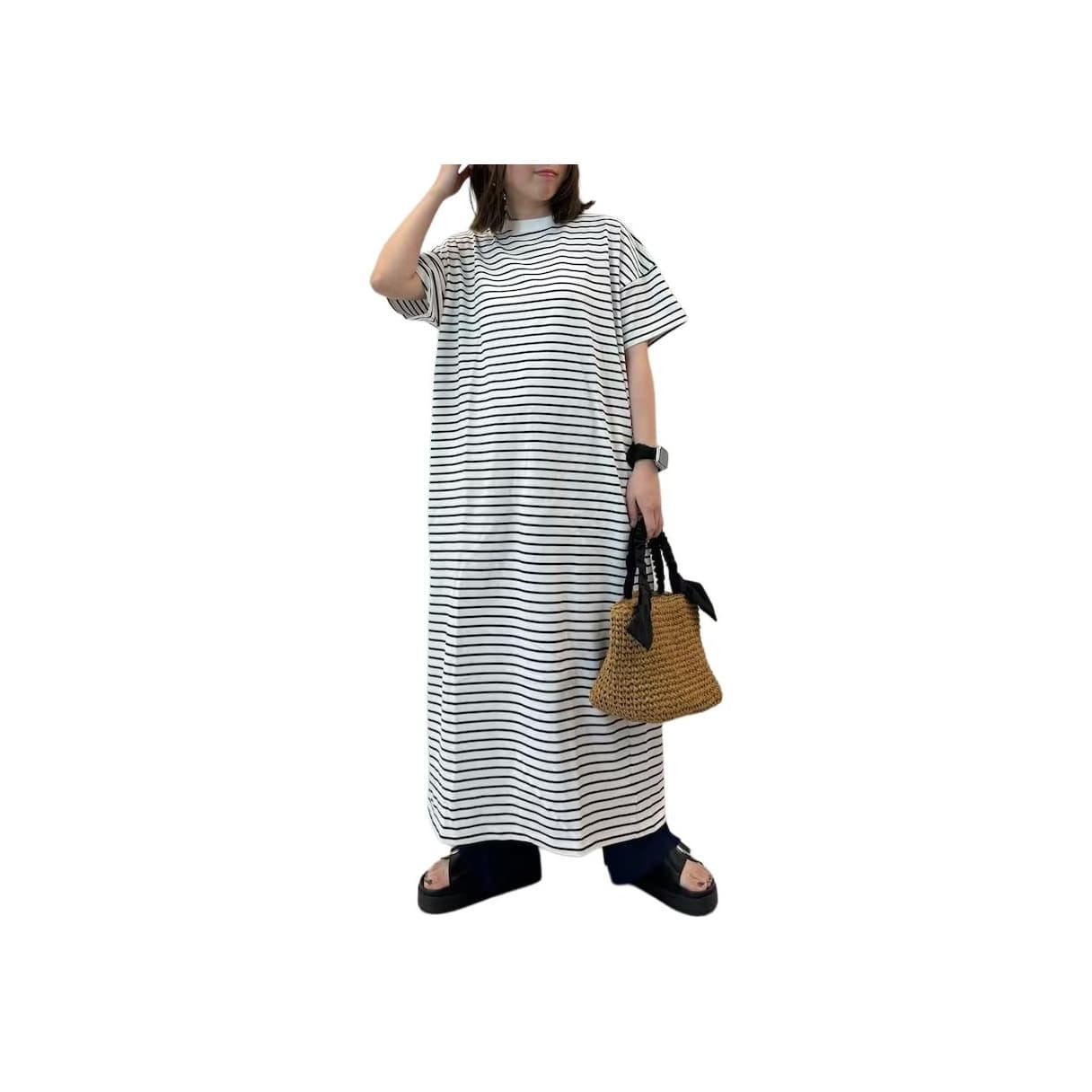 Платье FREAK'S STORE Короткое платье с короткими рукавами женское белое - изображение 1
