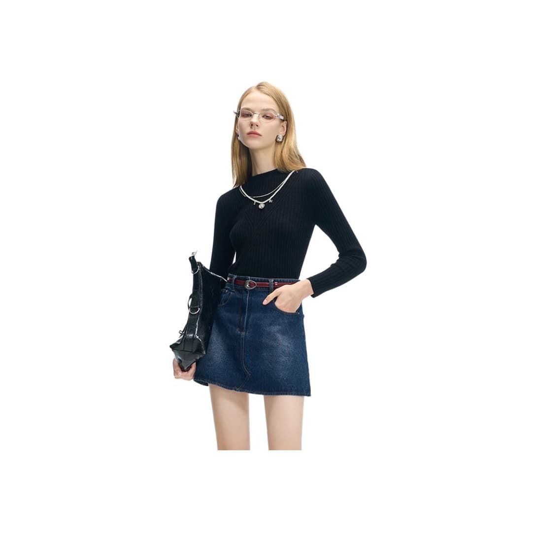 Кофта JORYAweekend Трикотаж Женский Черный - изображение 3