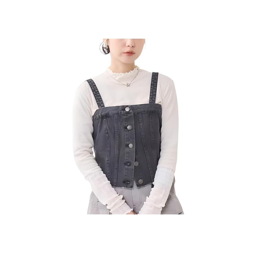 FREAK'S STORE Multiway Denim Tube Top - изображение 1