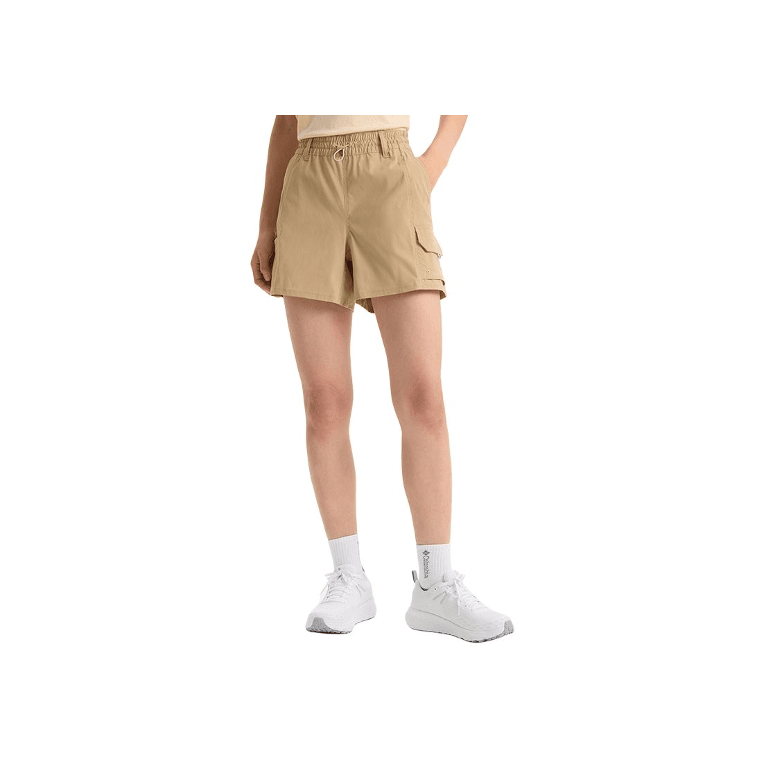 Columbia SS25 Спортивные шорты Женские Хаки - изображение 1