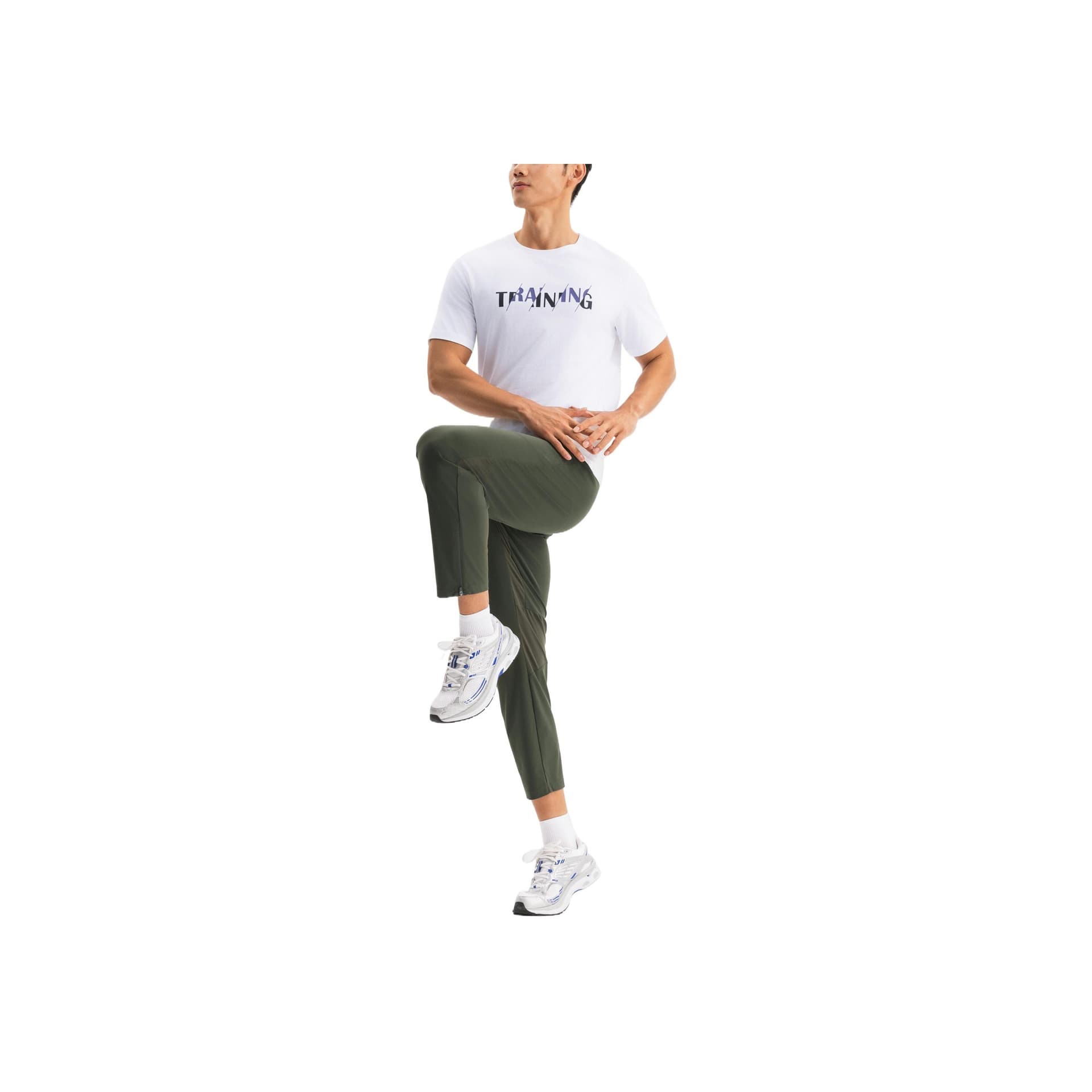 Штаны DECATHLON Повседневные брюки Мужские Медно-зеленые - изображение 5