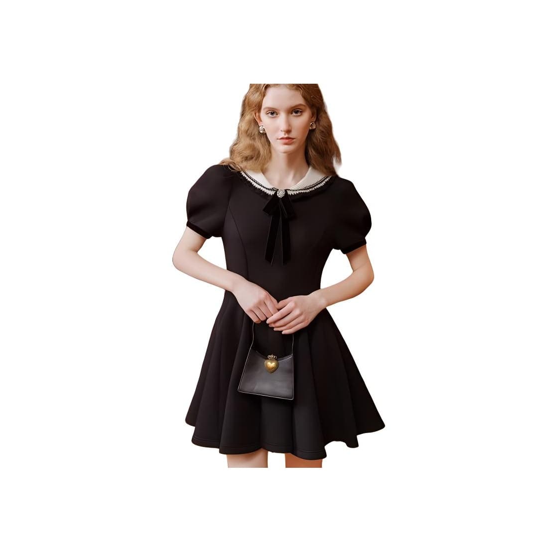 Платье JORYAweekend Короткий Sleeved Платье Женские - изображение 3