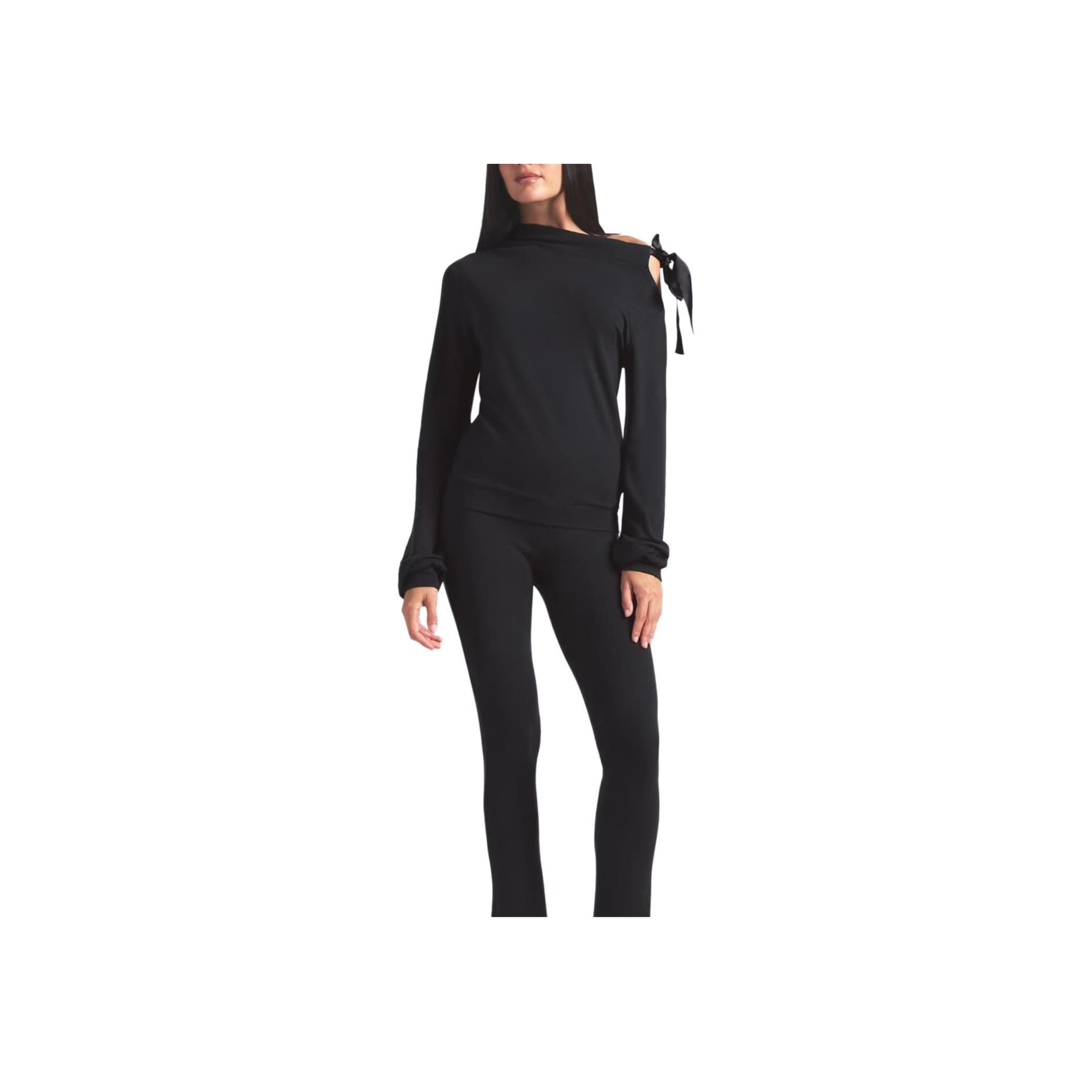Кофта SKIMS Праздника FW25 Облако OFF The Плечо Топ Трикотаж Женский - изображение 1