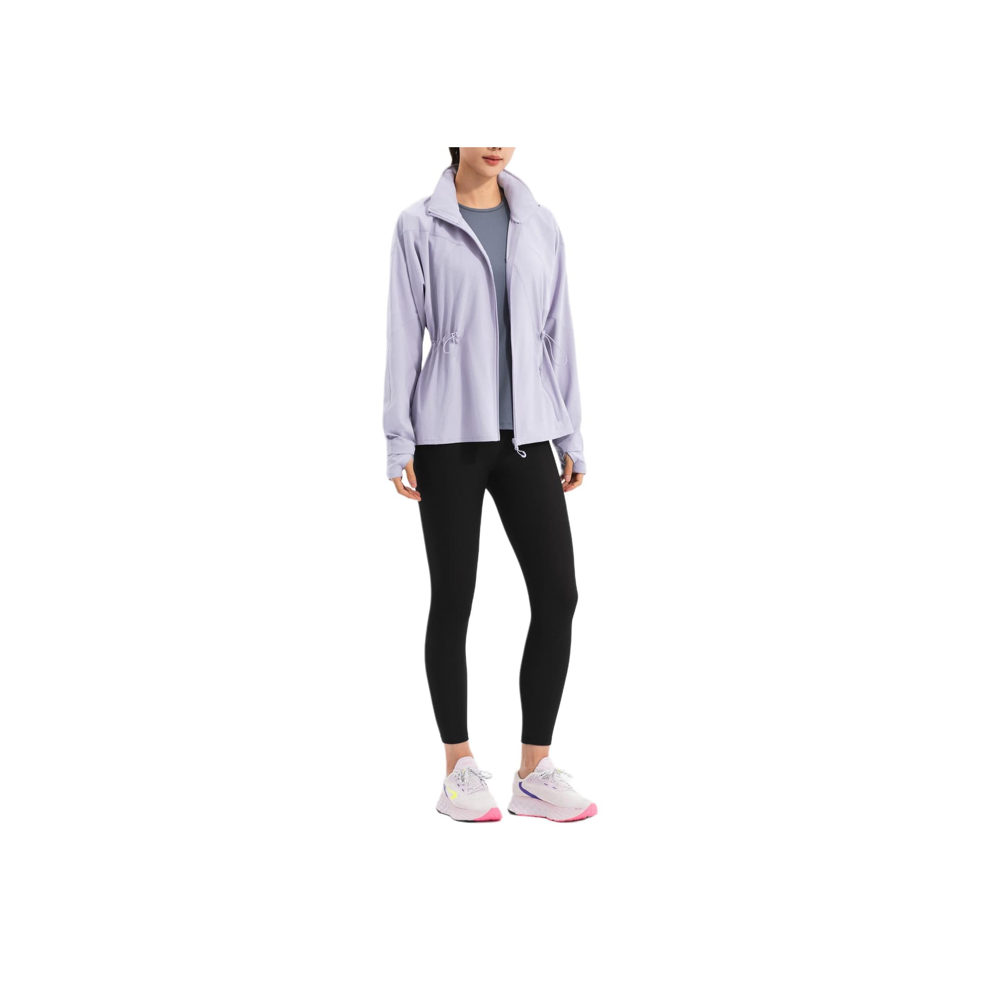 Куртка DECATHLON Дымчатый Лиловый Женский Куртка - изображение 3