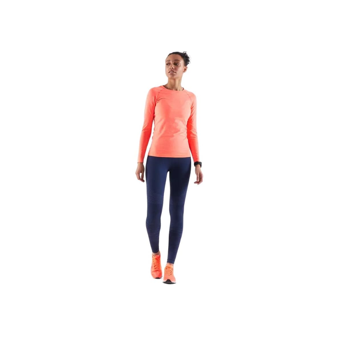 Штаны DECATHLON Повседневные штаны женские темно-синие - изображение 3