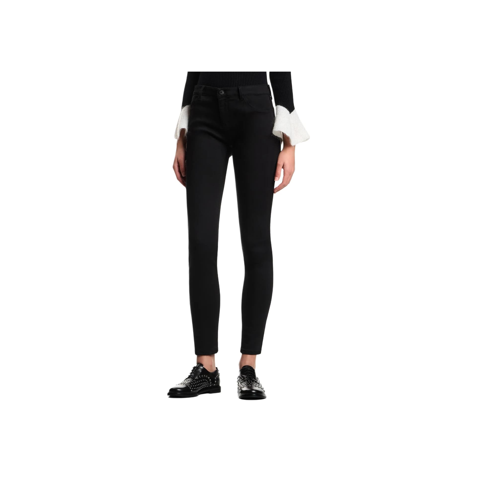 Джинсы EMPORIO ARMANI Черные Женские Джинсы - изображение 2